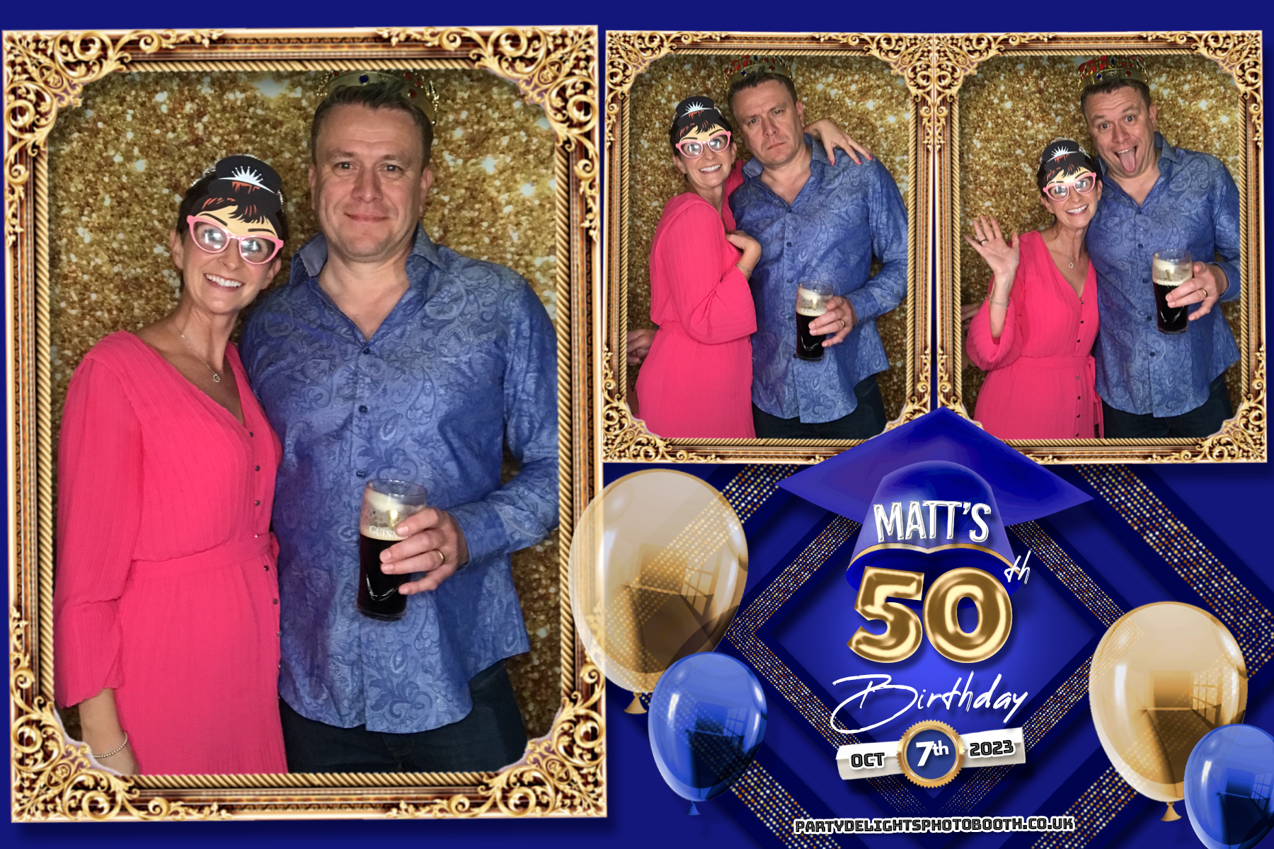 Matthew's 50th Birthday | View more photos from the event at gallery.partydelightsphotobooth.co.uk/u/PartyDelightsPhotoBooth/Matthews-50th-Birthday