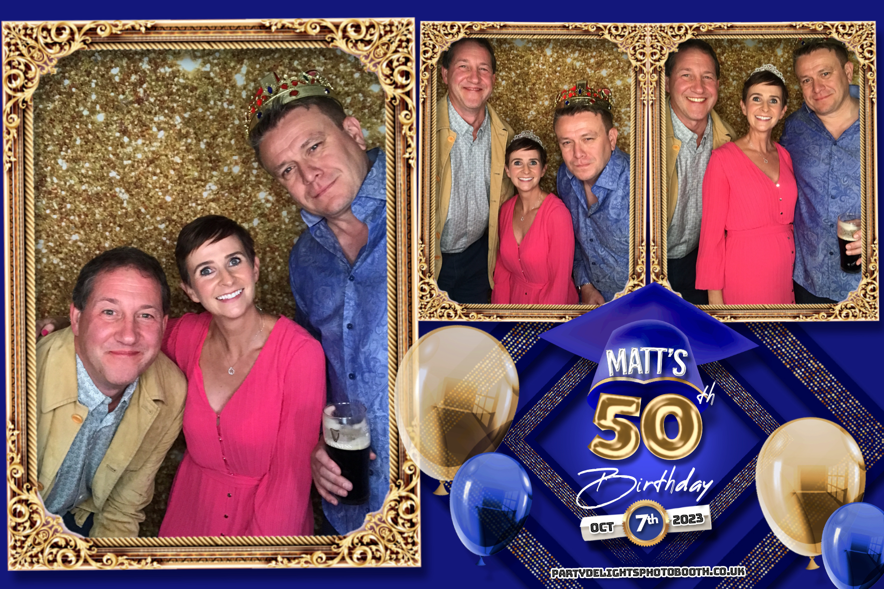 Matthew's 50th Birthday | View more photos from the event at gallery.partydelightsphotobooth.co.uk/u/PartyDelightsPhotoBooth/Matthews-50th-Birthday