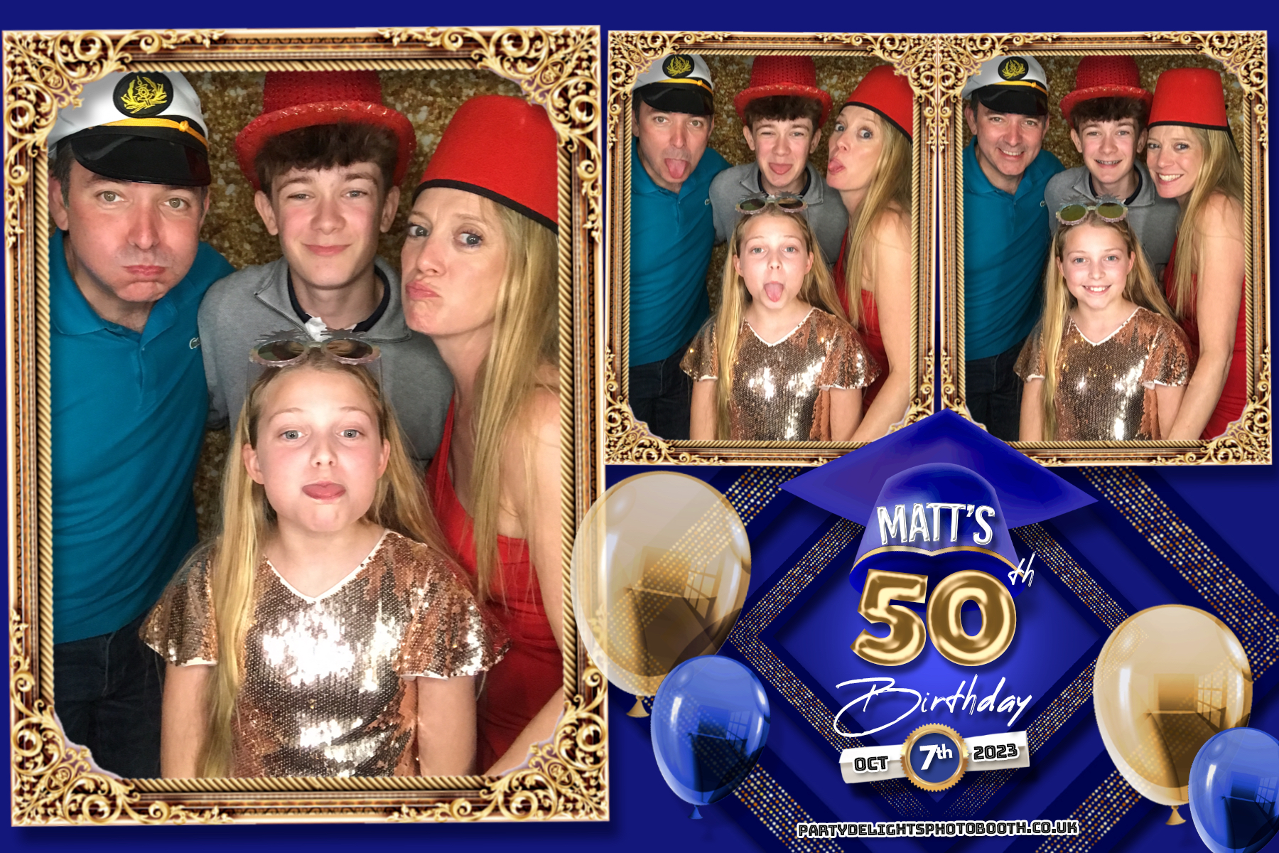Matthew's 50th Birthday | View more photos from the event at gallery.partydelightsphotobooth.co.uk/u/PartyDelightsPhotoBooth/Matthews-50th-Birthday