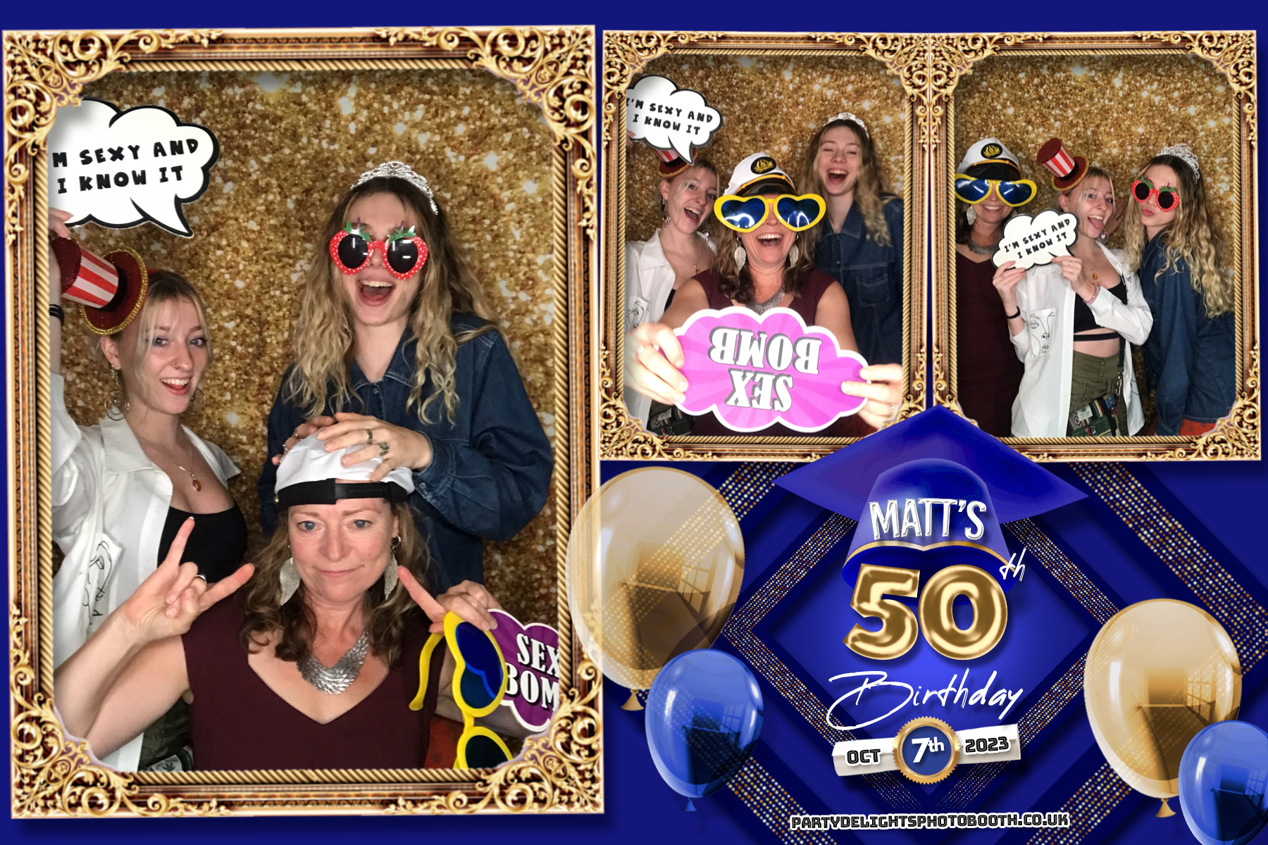 Matthew's 50th Birthday | View more photos from the event at gallery.partydelightsphotobooth.co.uk/u/PartyDelightsPhotoBooth/Matthews-50th-Birthday