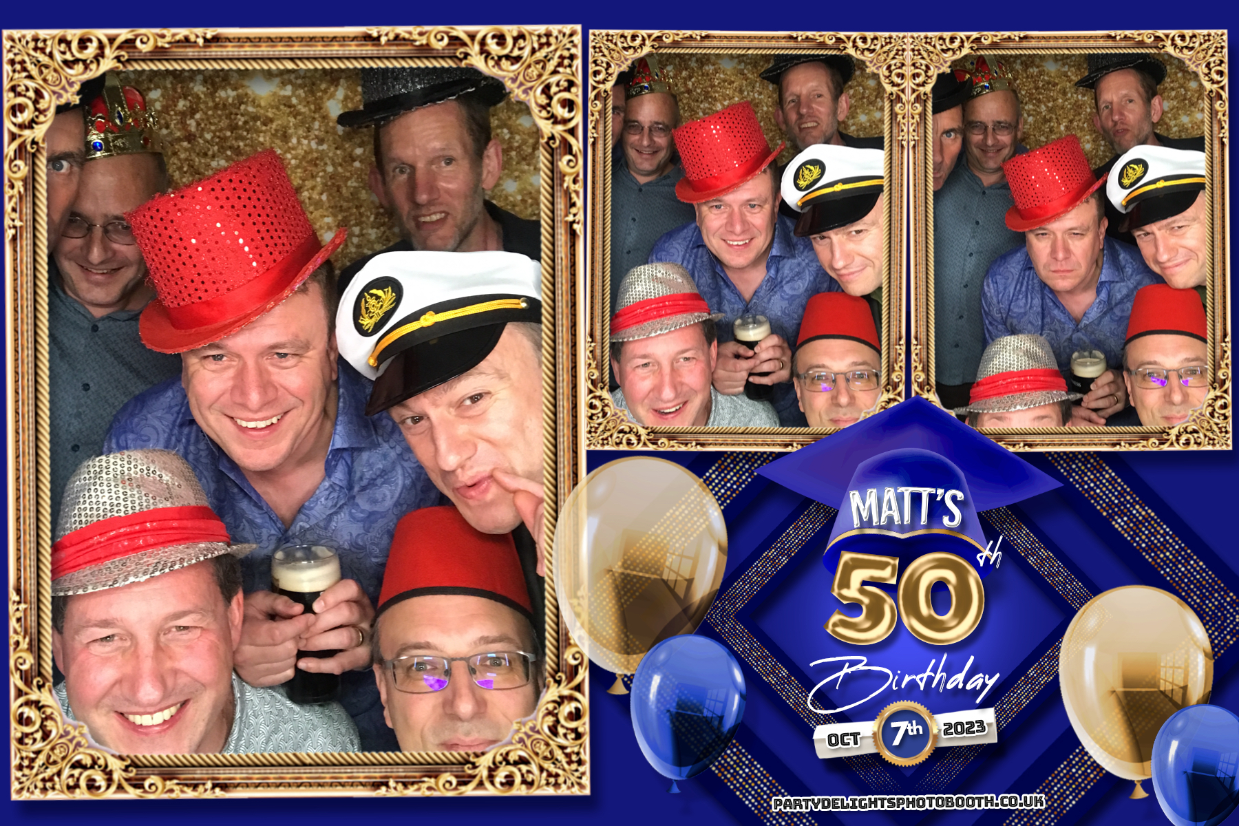 Matthew's 50th Birthday | View more photos from the event at gallery.partydelightsphotobooth.co.uk/u/PartyDelightsPhotoBooth/Matthews-50th-Birthday