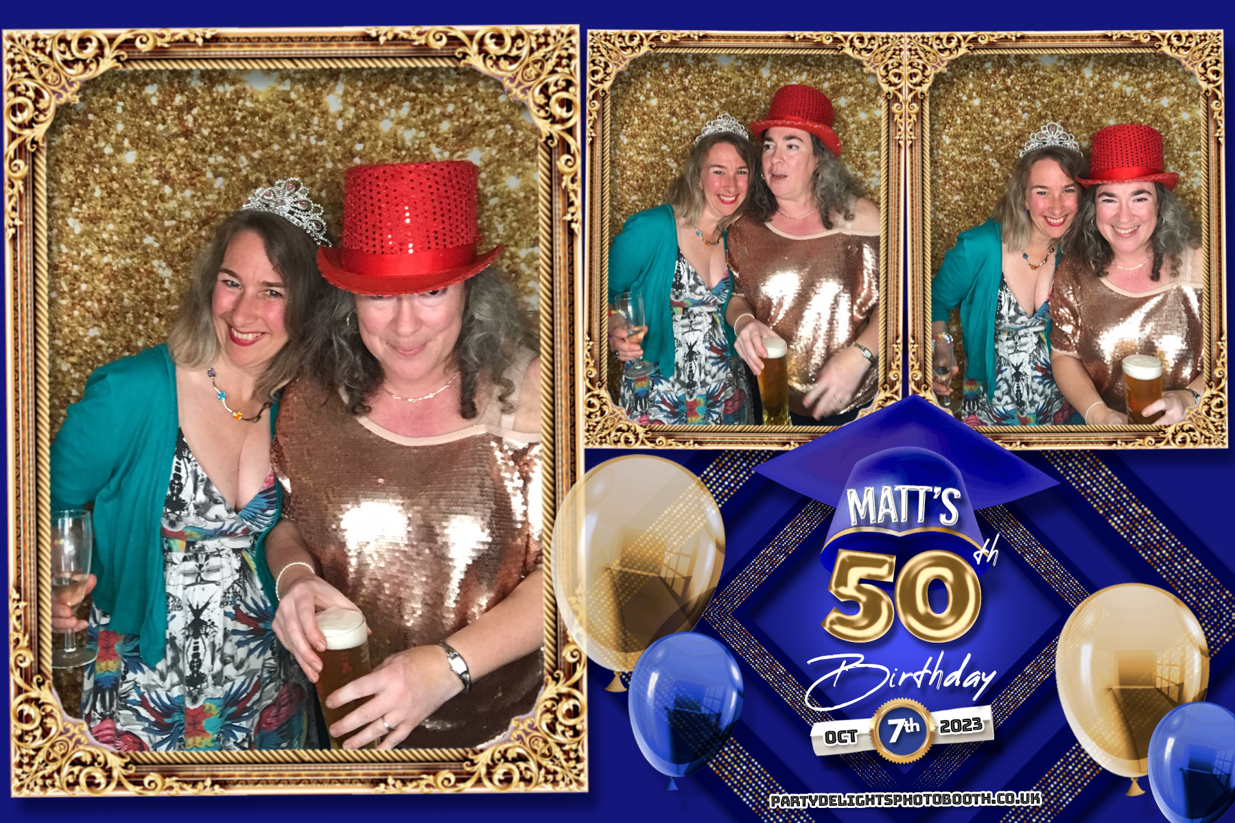 Matthew's 50th Birthday | View more photos from the event at gallery.partydelightsphotobooth.co.uk/u/PartyDelightsPhotoBooth/Matthews-50th-Birthday