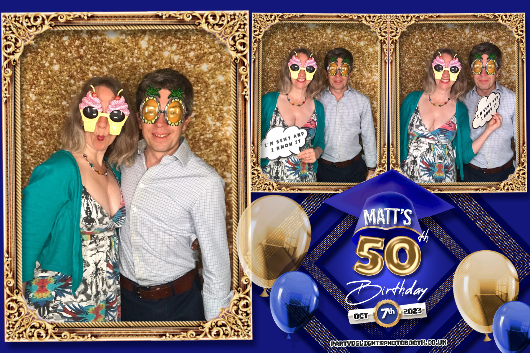 Matthew's 50th Birthday | View more photos from the event at gallery.partydelightsphotobooth.co.uk/u/PartyDelightsPhotoBooth/Matthews-50th-Birthday