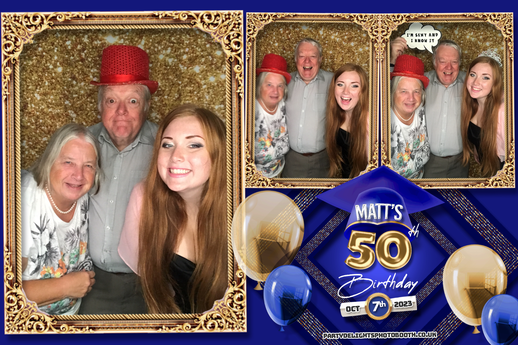 Matthew's 50th Birthday | View more photos from the event at gallery.partydelightsphotobooth.co.uk/u/PartyDelightsPhotoBooth/Matthews-50th-Birthday