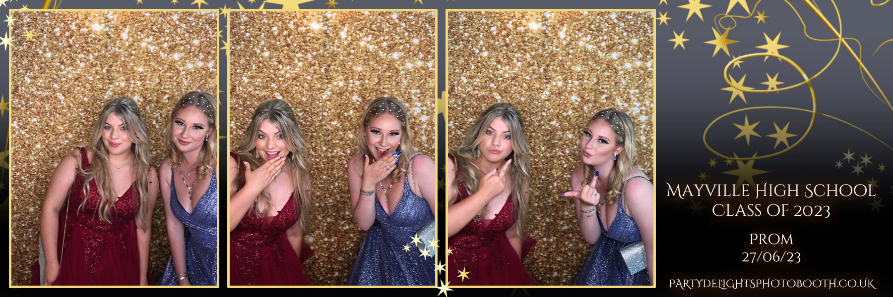 Mayville High School Prom | View more photos from the event at gallery.partydelightsphotobooth.co.uk/u/PartyDelightsPhotoBooth/Mayville-High-School-Prom