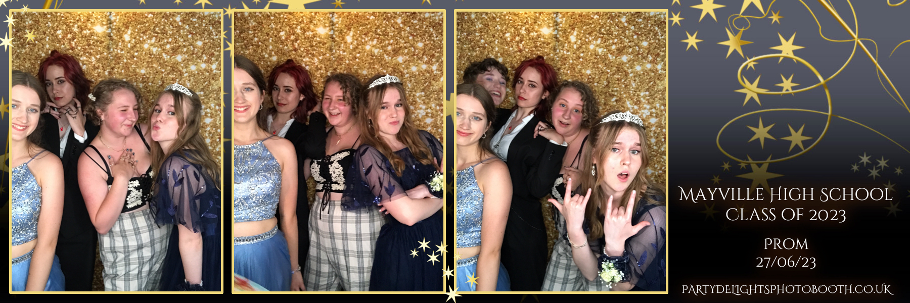 Mayville High School Prom | View more photos from the event at gallery.partydelightsphotobooth.co.uk/u/PartyDelightsPhotoBooth/Mayville-High-School-Prom