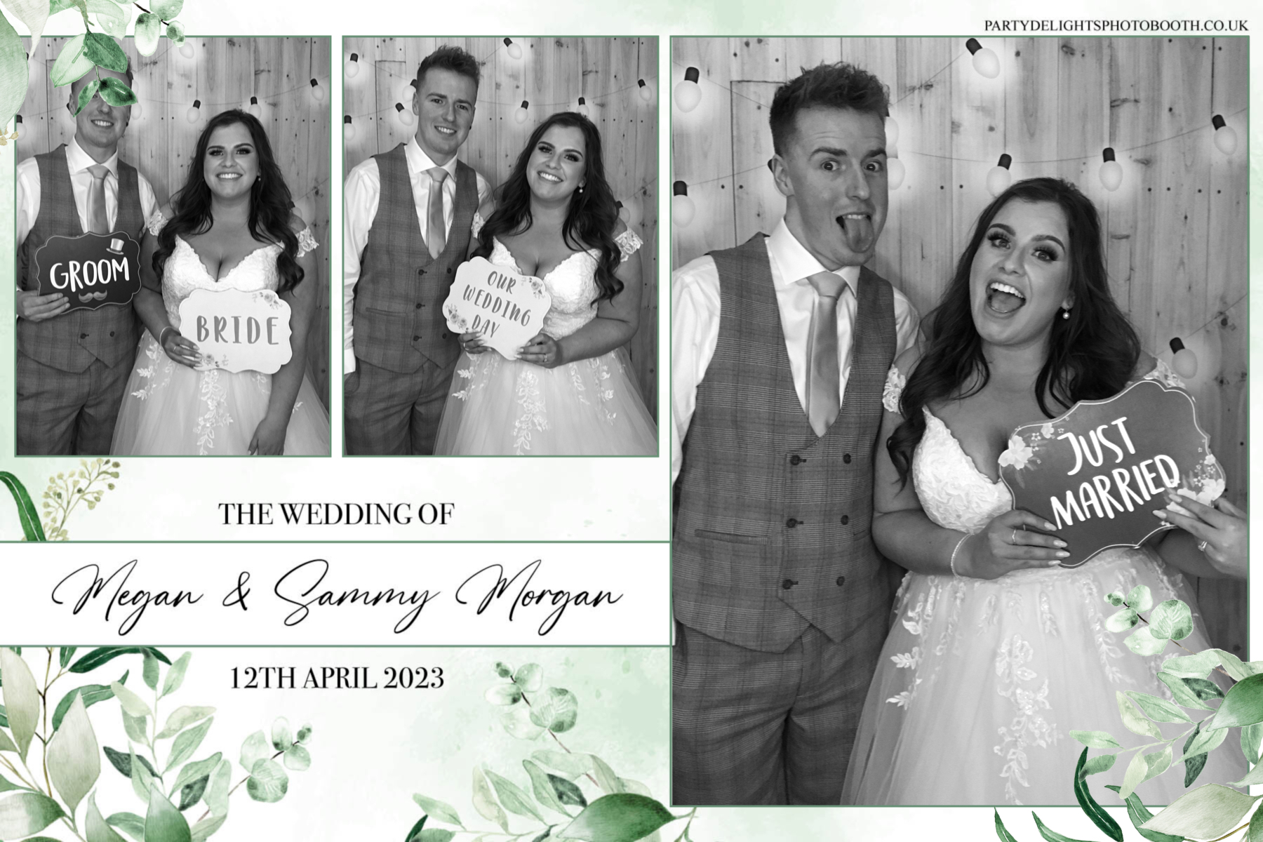 Megan and Sammy’s Wedding | View more photos from the event at gallery.partydelightsphotobooth.co.uk/u/PartyDelightsPhotoBooth/Megan-and-Sammy’s-Wedding