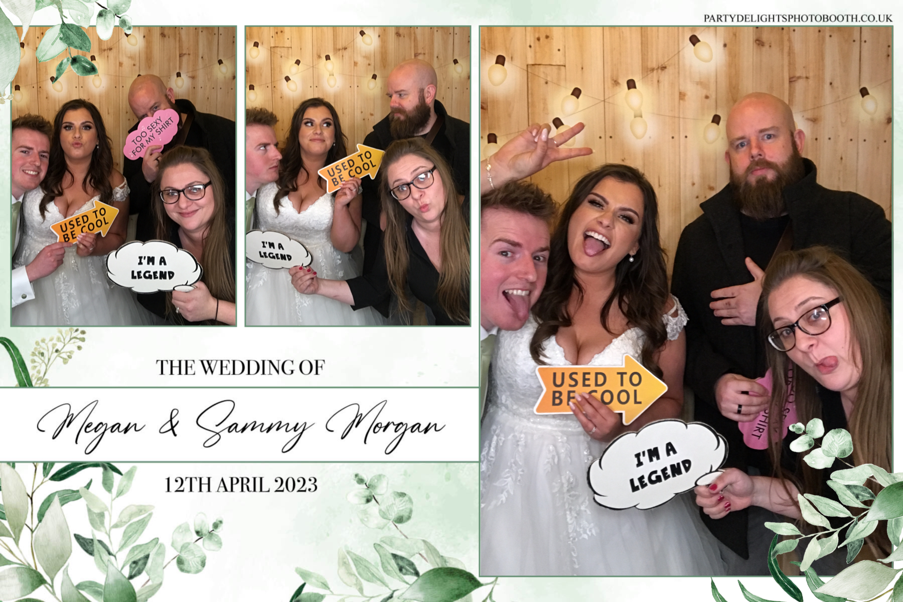 Megan and Sammy’s Wedding | View more photos from the event at gallery.partydelightsphotobooth.co.uk/u/PartyDelightsPhotoBooth/Megan-and-Sammy’s-Wedding