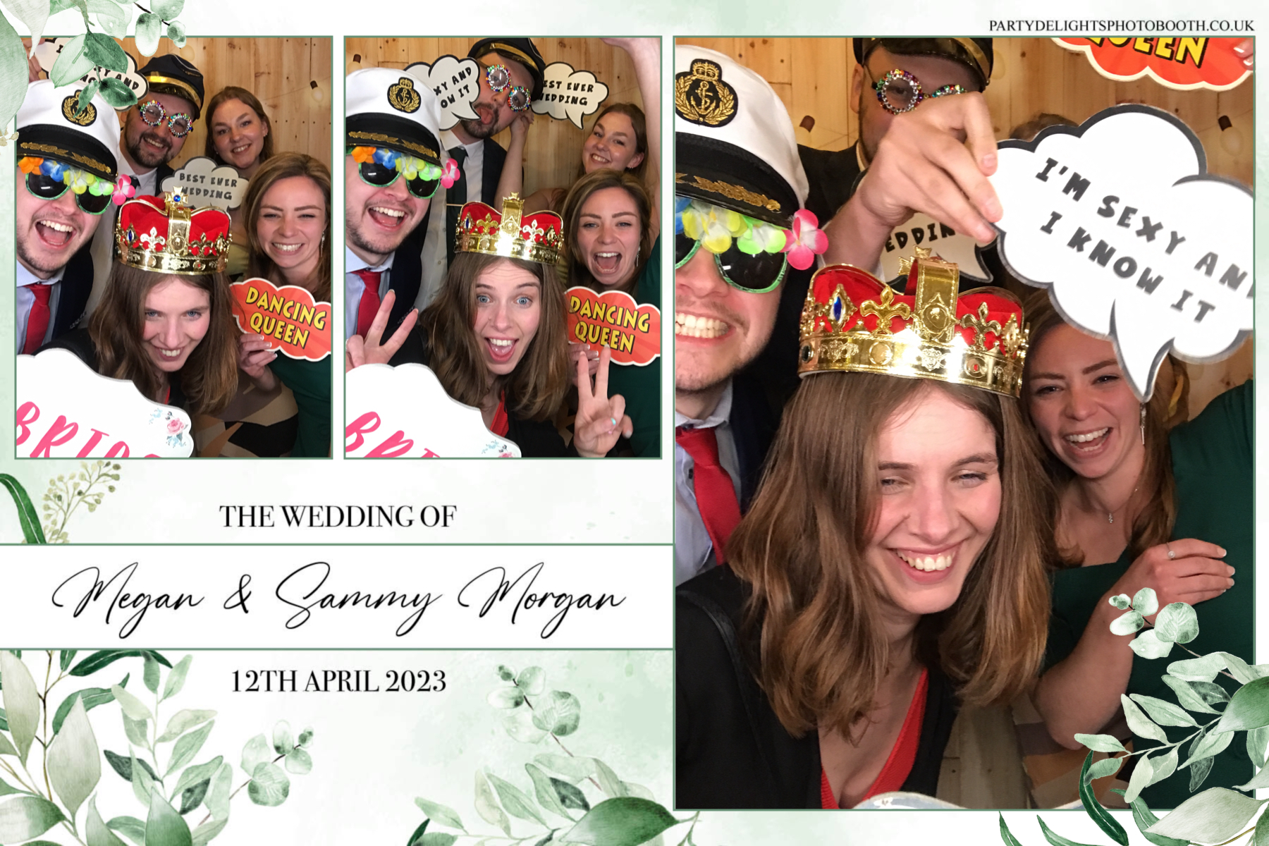 Megan and Sammy’s Wedding | View more photos from the event at gallery.partydelightsphotobooth.co.uk/u/PartyDelightsPhotoBooth/Megan-and-Sammy’s-Wedding