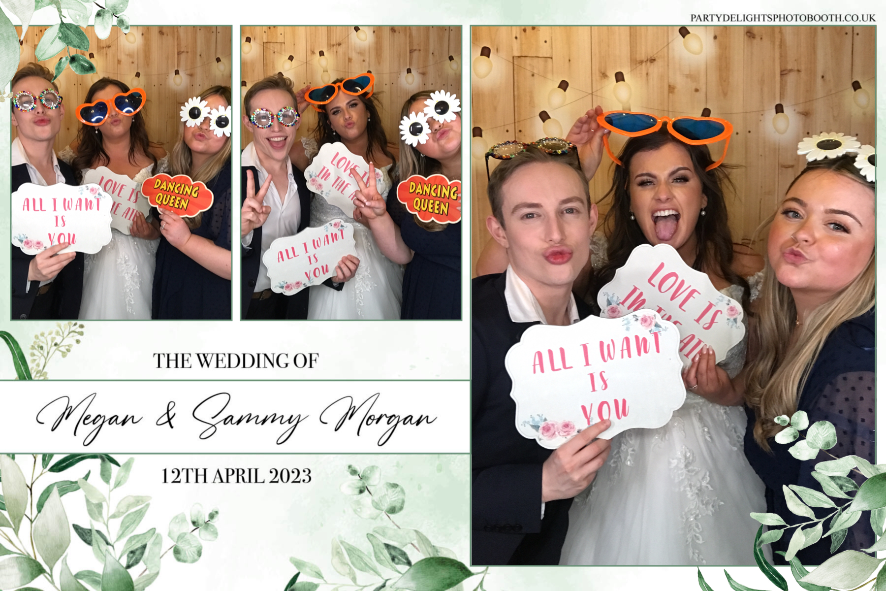 Megan and Sammy’s Wedding | View more photos from the event at gallery.partydelightsphotobooth.co.uk/u/PartyDelightsPhotoBooth/Megan-and-Sammy’s-Wedding