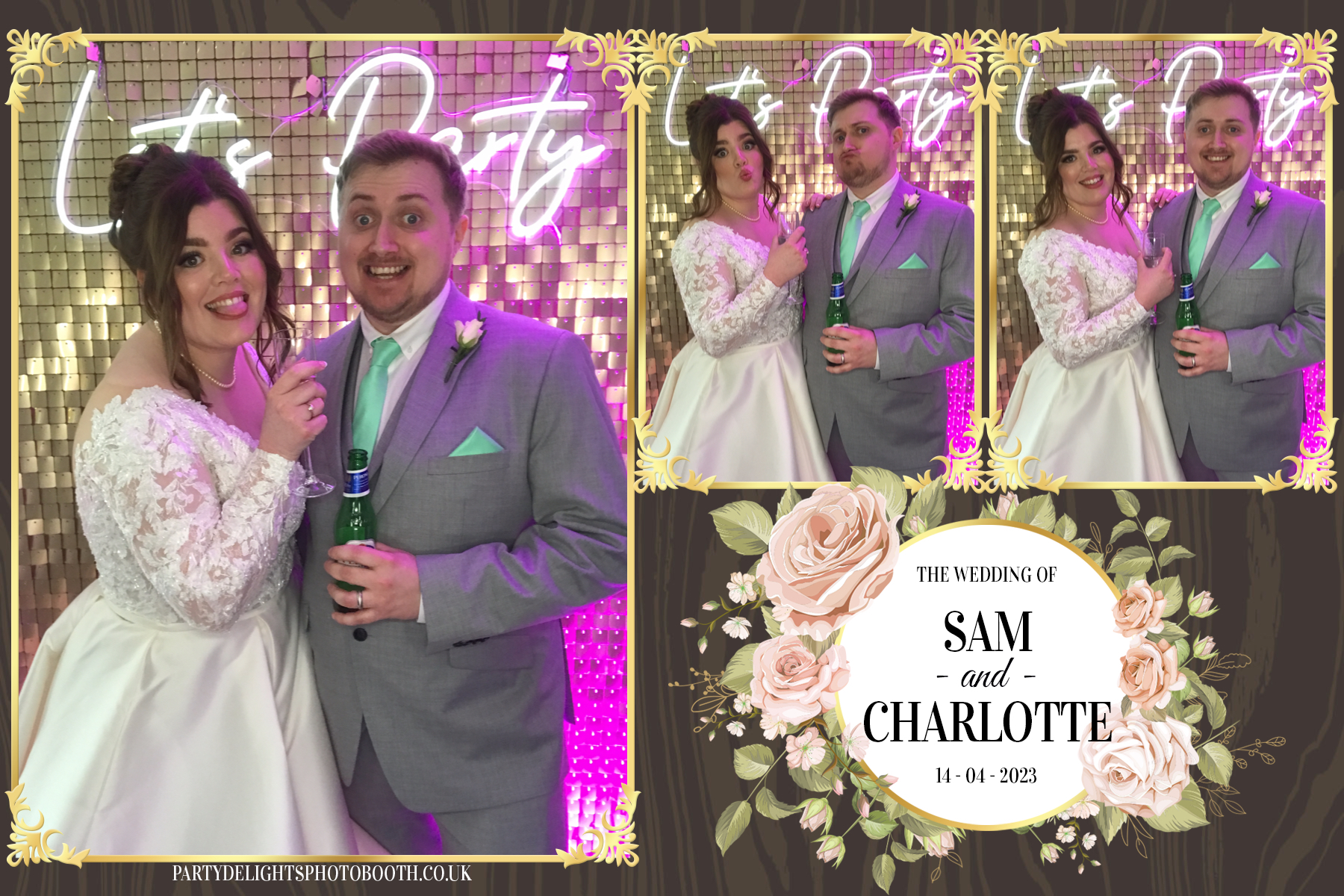 Mr & Mrs Withers | View more photos from the event at gallery.partydelightsphotobooth.co.uk/u/PartyDelightsPhotoBooth/Mr-Mrs-Withers