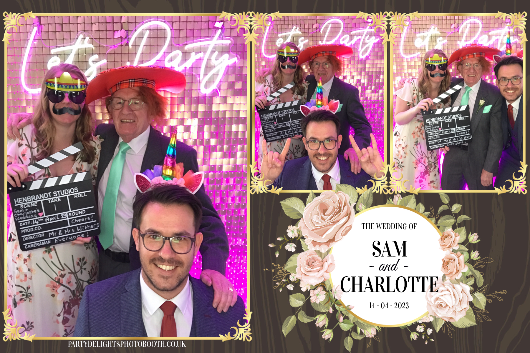 Mr & Mrs Withers | View more photos from the event at gallery.partydelightsphotobooth.co.uk/u/PartyDelightsPhotoBooth/Mr-Mrs-Withers