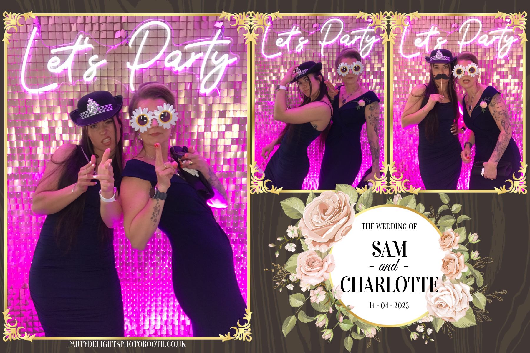 Mr & Mrs Withers | View more photos from the event at gallery.partydelightsphotobooth.co.uk/u/PartyDelightsPhotoBooth/Mr-Mrs-Withers