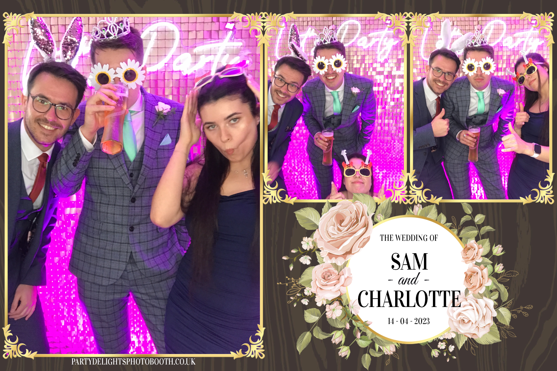 Mr & Mrs Withers | View more photos from the event at gallery.partydelightsphotobooth.co.uk/u/PartyDelightsPhotoBooth/Mr-Mrs-Withers