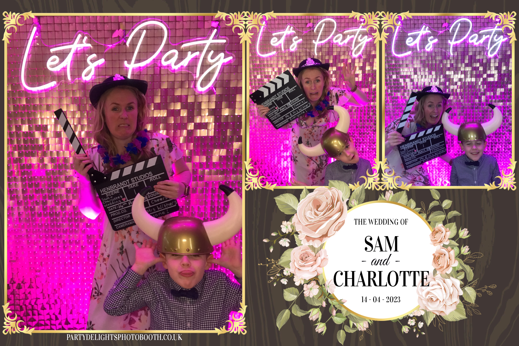 Mr & Mrs Withers | View more photos from the event at gallery.partydelightsphotobooth.co.uk/u/PartyDelightsPhotoBooth/Mr-Mrs-Withers