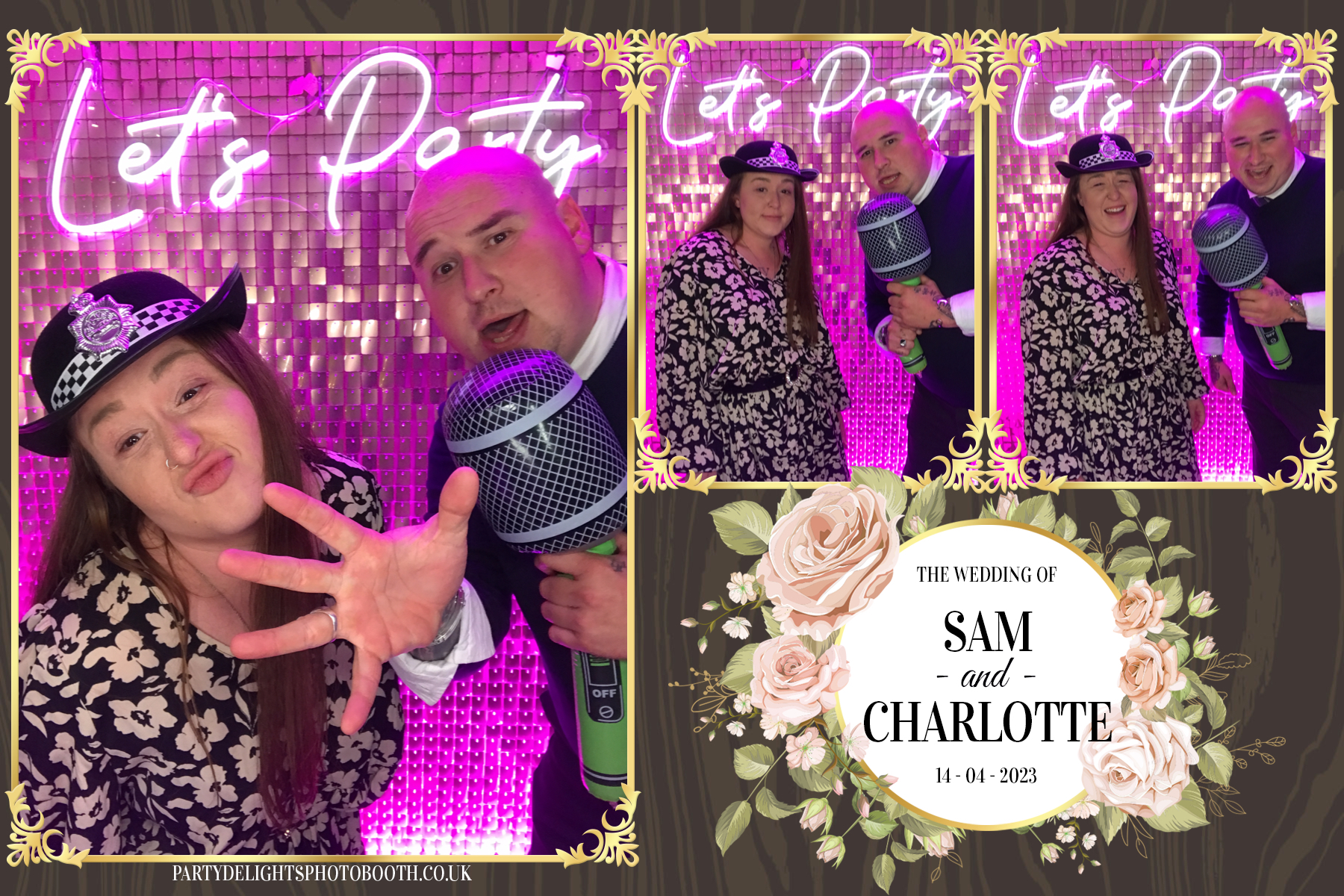 Mr & Mrs Withers | View more photos from the event at gallery.partydelightsphotobooth.co.uk/u/PartyDelightsPhotoBooth/Mr-Mrs-Withers