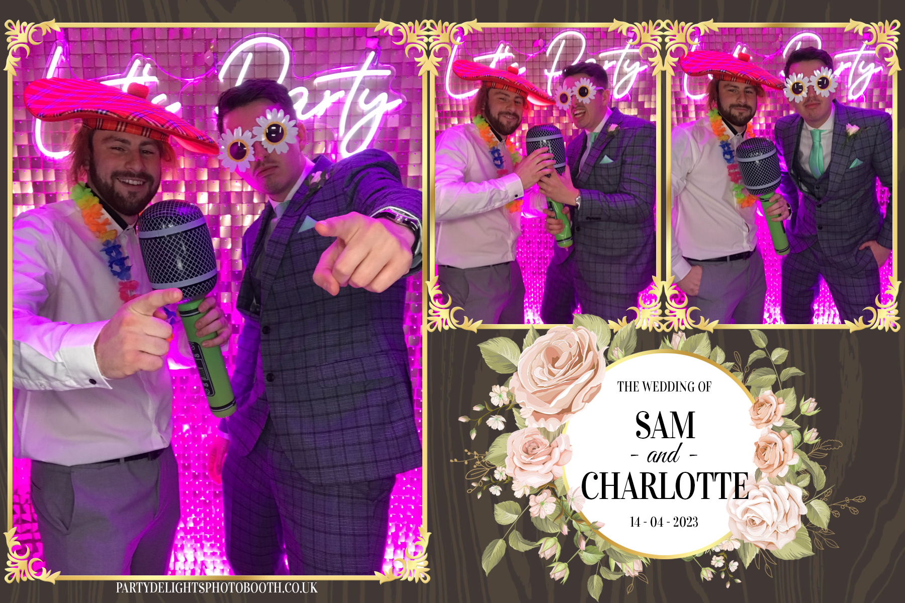 Mr & Mrs Withers | View more photos from the event at gallery.partydelightsphotobooth.co.uk/u/PartyDelightsPhotoBooth/Mr-Mrs-Withers