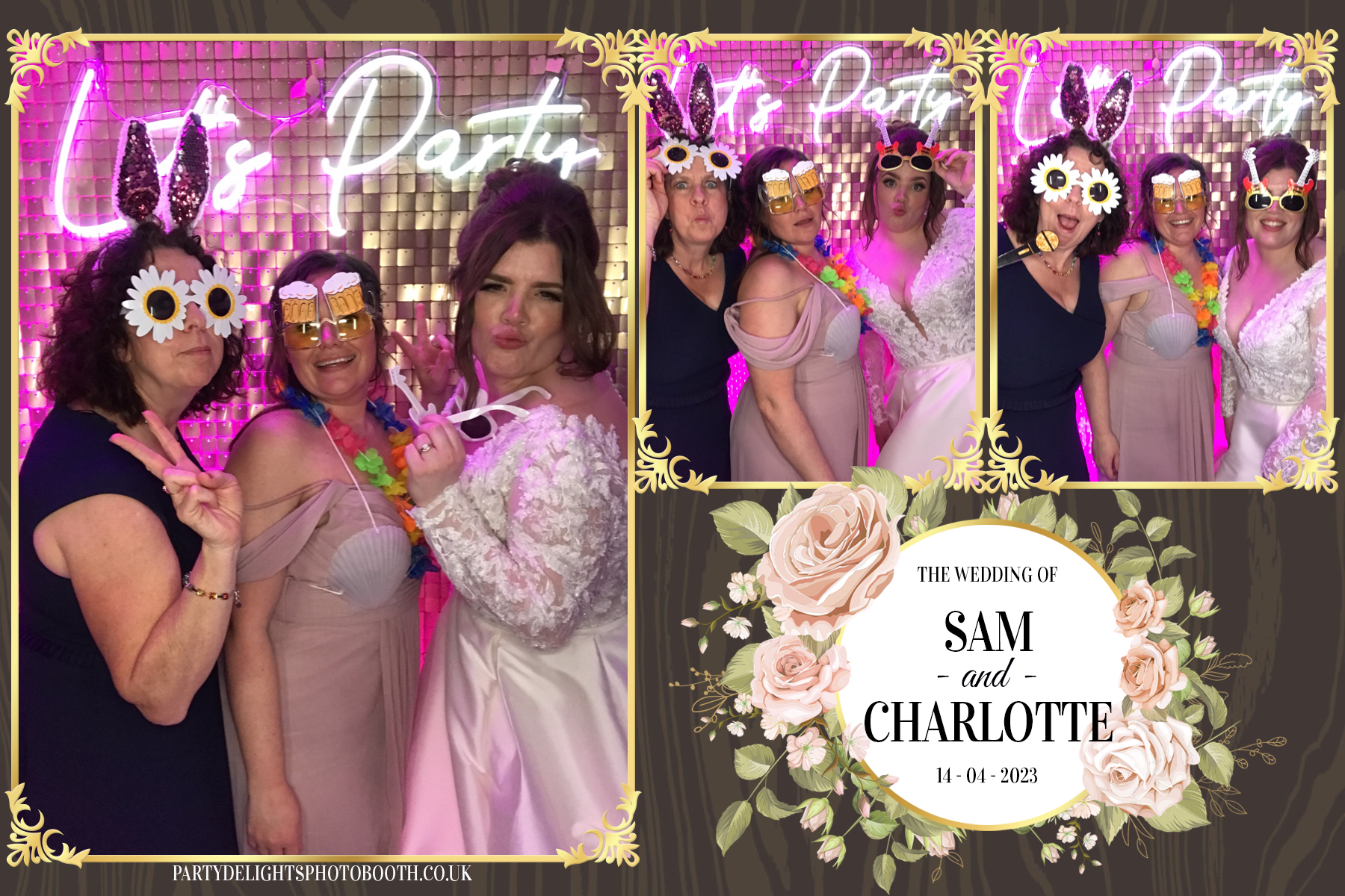 Mr & Mrs Withers | View more photos from the event at gallery.partydelightsphotobooth.co.uk/u/PartyDelightsPhotoBooth/Mr-Mrs-Withers