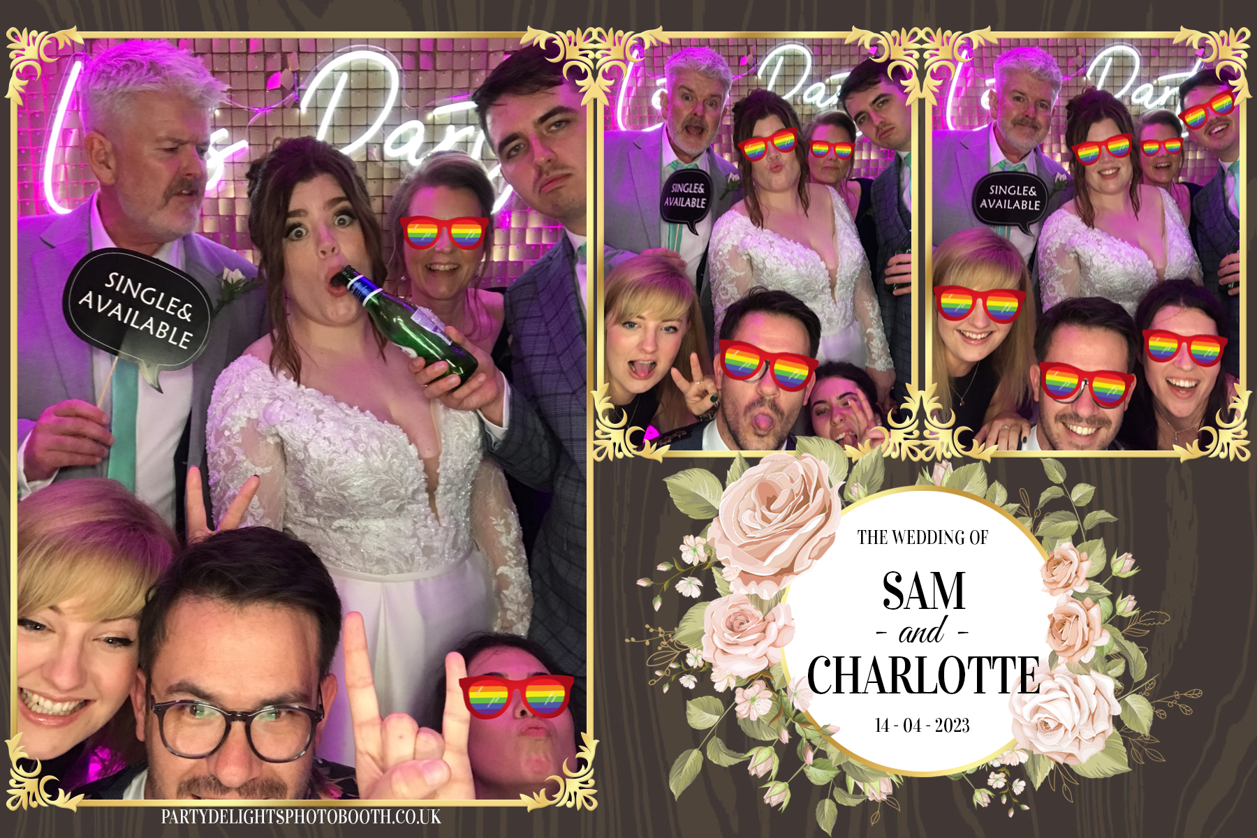 Mr & Mrs Withers | View more photos from the event at gallery.partydelightsphotobooth.co.uk/u/PartyDelightsPhotoBooth/Mr-Mrs-Withers