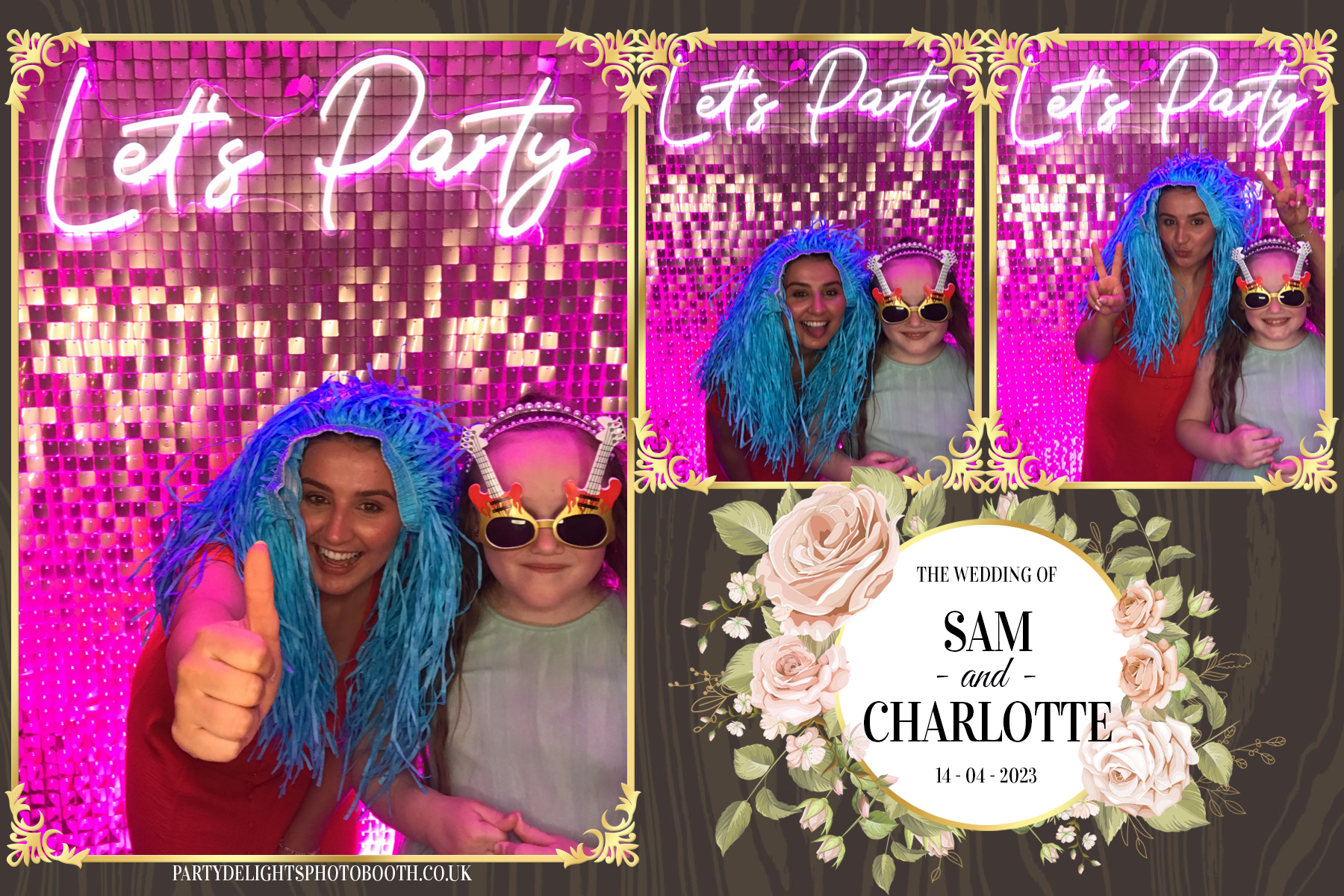 Mr & Mrs Withers | View more photos from the event at gallery.partydelightsphotobooth.co.uk/u/PartyDelightsPhotoBooth/Mr-Mrs-Withers