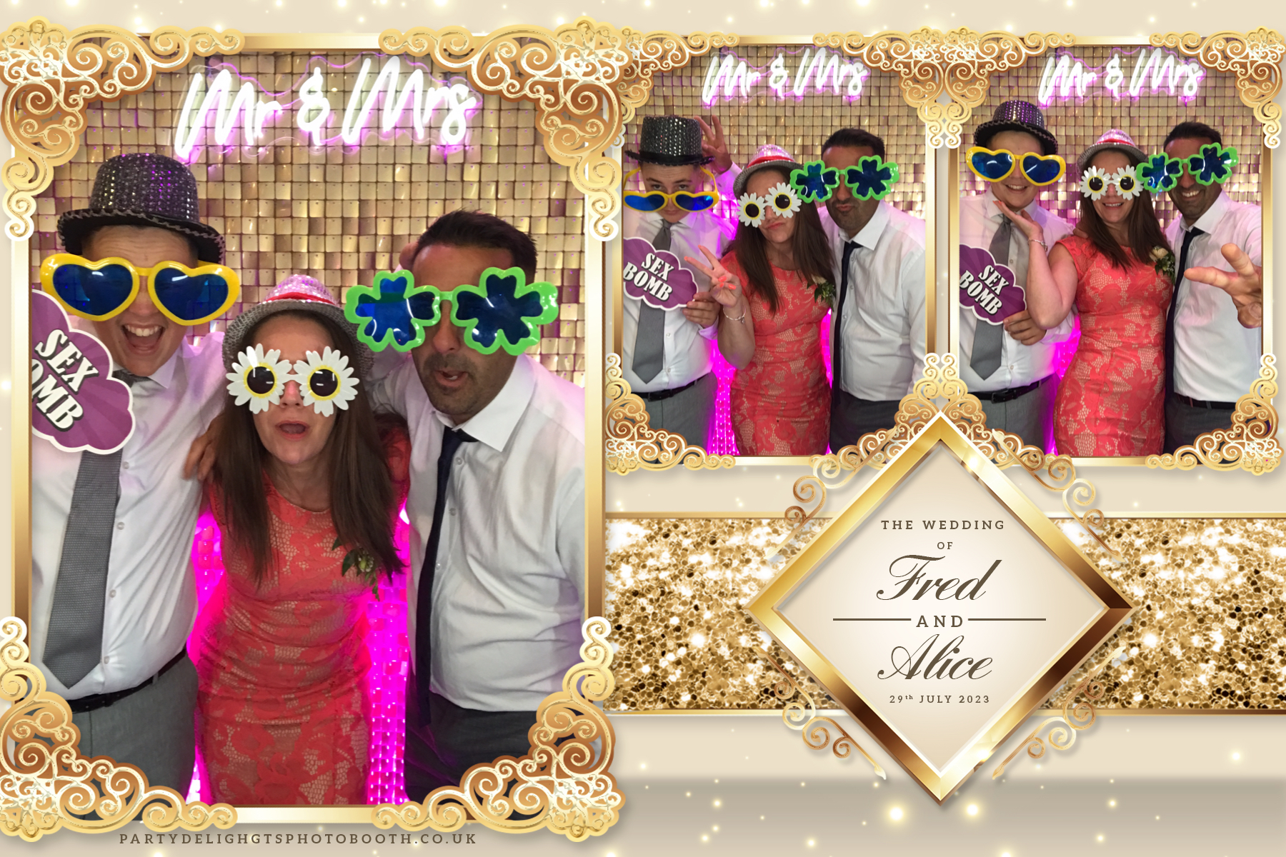Mr and Mrs Jones | View more photos from the event at gallery.partydelightsphotobooth.co.uk/u/PartyDelightsPhotoBooth/Mr-and-Mrs-Jones