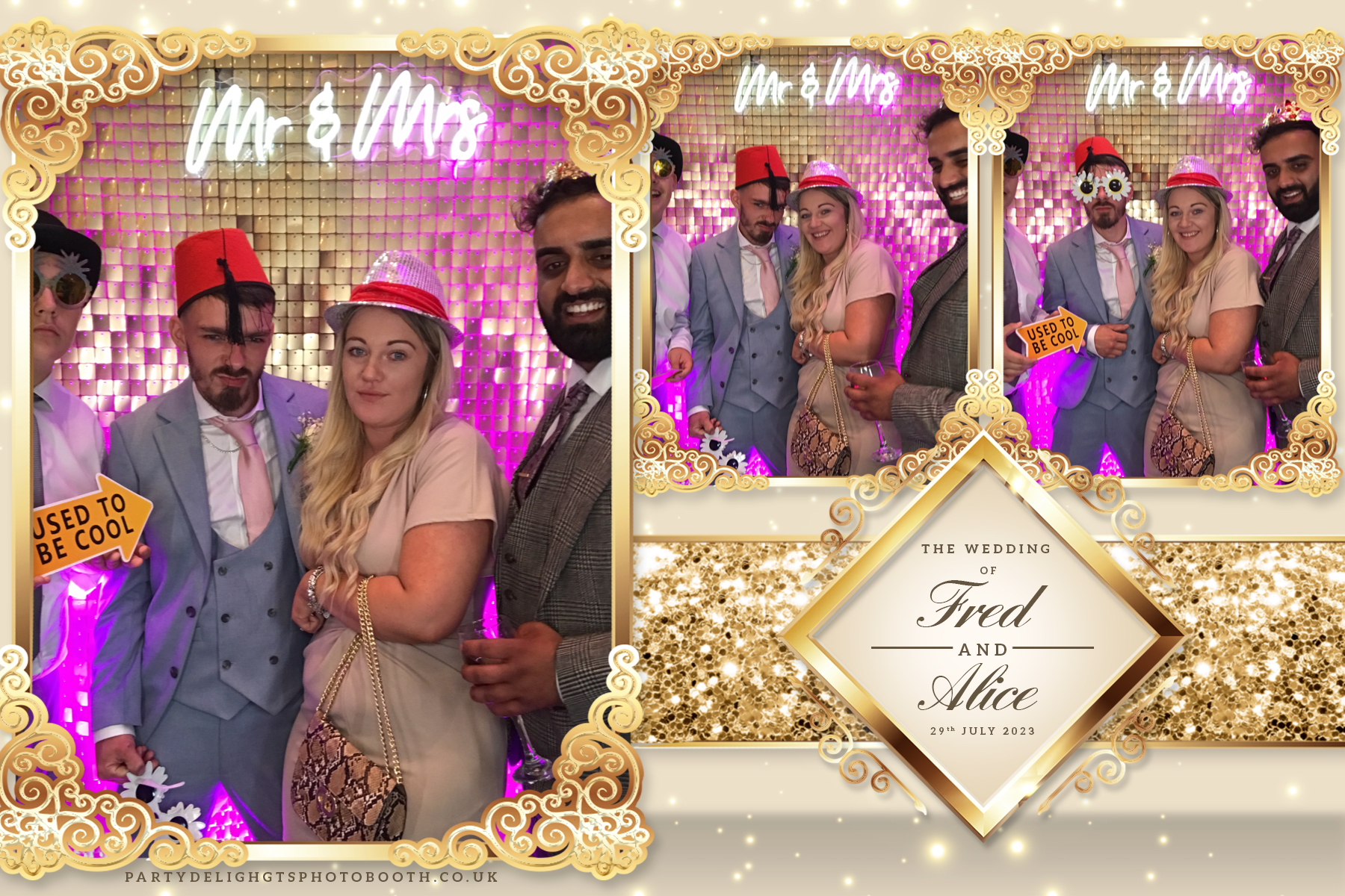 Mr and Mrs Jones | View more photos from the event at gallery.partydelightsphotobooth.co.uk/u/PartyDelightsPhotoBooth/Mr-and-Mrs-Jones