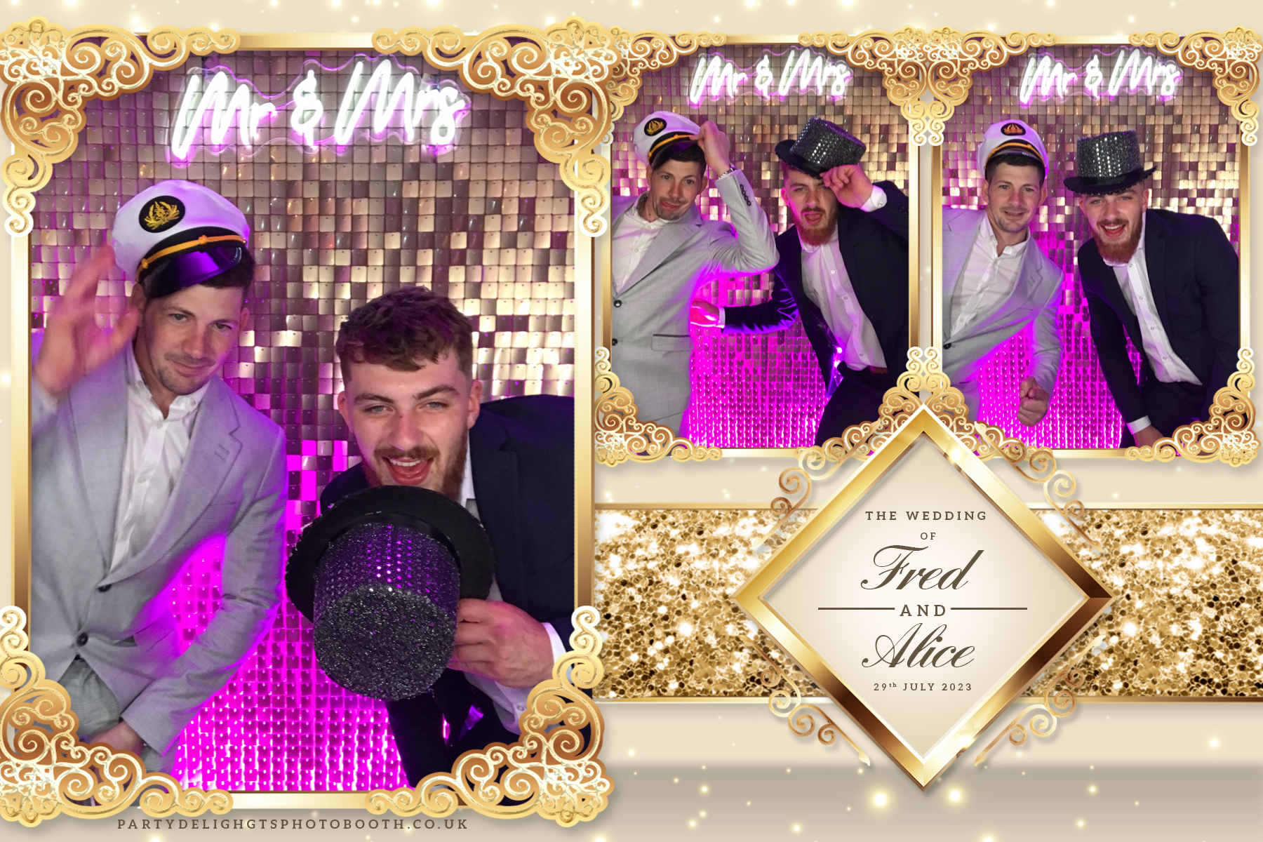 Mr and Mrs Jones | View more photos from the event at gallery.partydelightsphotobooth.co.uk/u/PartyDelightsPhotoBooth/Mr-and-Mrs-Jones