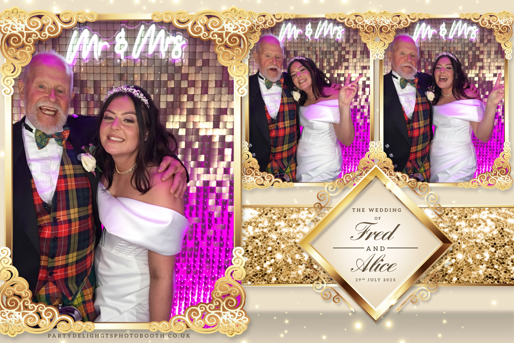 Mr and Mrs Jones | View more photos from the event at gallery.partydelightsphotobooth.co.uk/u/PartyDelightsPhotoBooth/Mr-and-Mrs-Jones