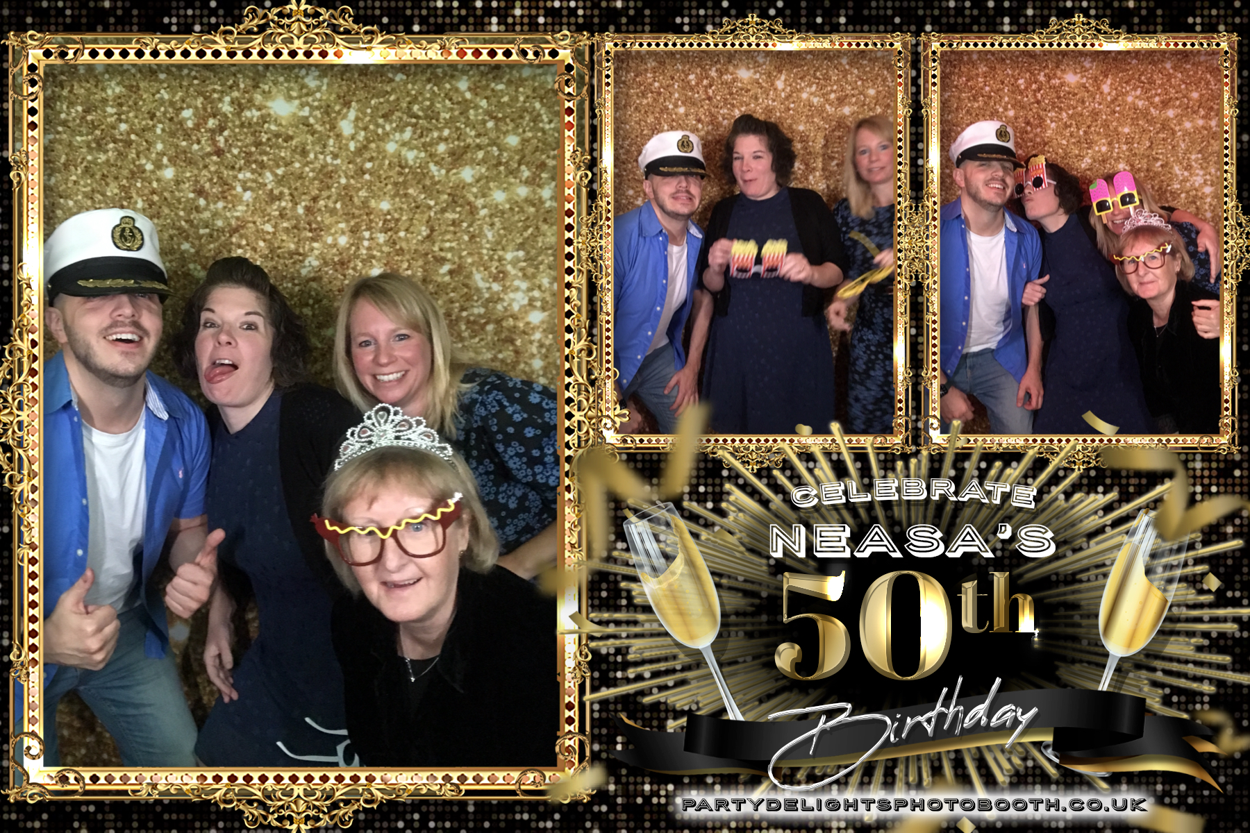 Neasa's 50th Birthday | View more photos from the event at gallery.partydelightsphotobooth.co.uk/u/PartyDelightsPhotoBooth/Neasas-50th-Birthday