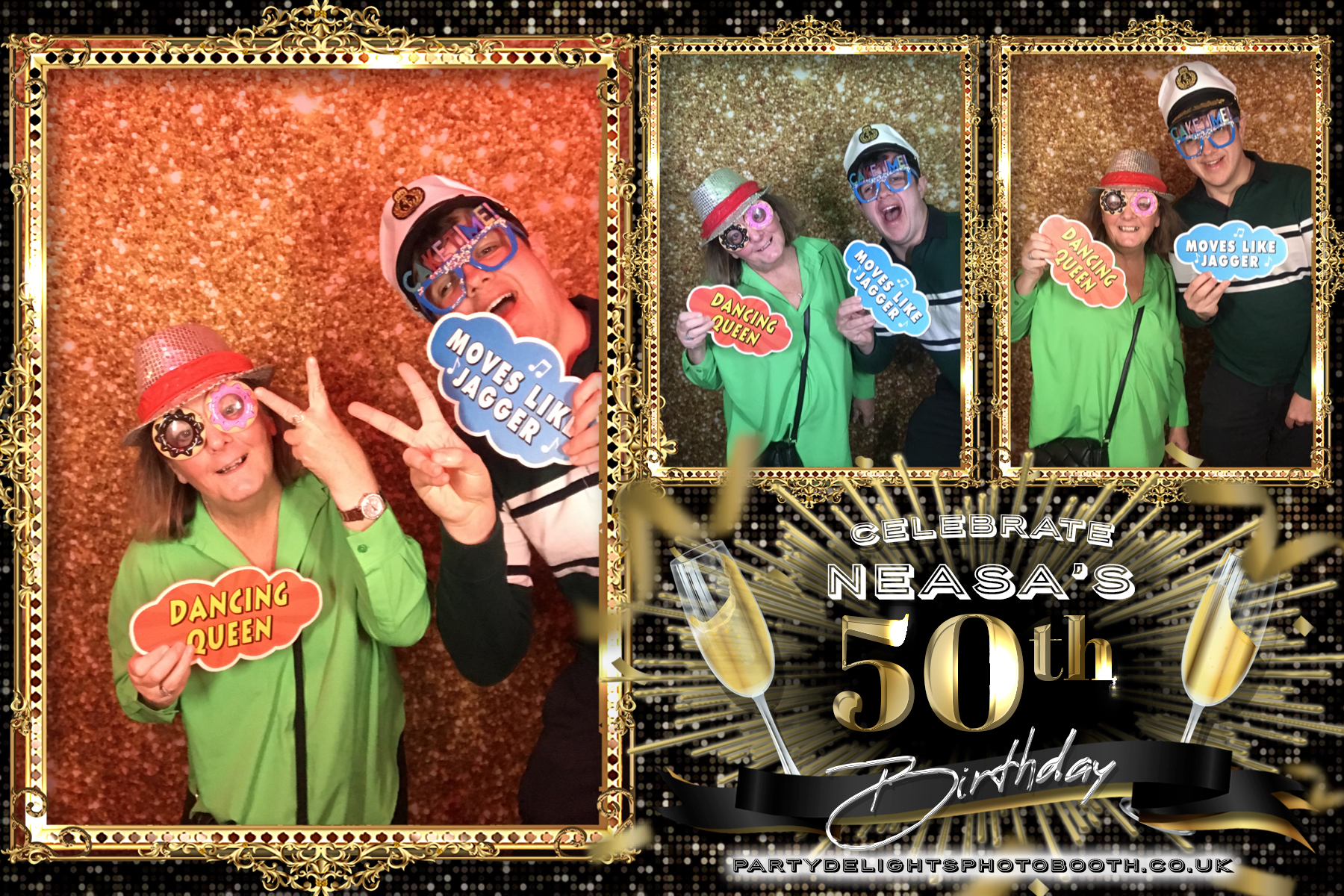 Neasa's 50th Birthday | View more photos from the event at gallery.partydelightsphotobooth.co.uk/u/PartyDelightsPhotoBooth/Neasas-50th-Birthday