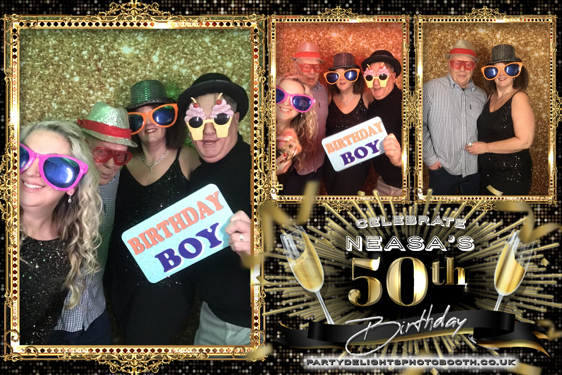 Neasa's 50th Birthday | View more photos from the event at gallery.partydelightsphotobooth.co.uk/u/PartyDelightsPhotoBooth/Neasas-50th-Birthday
