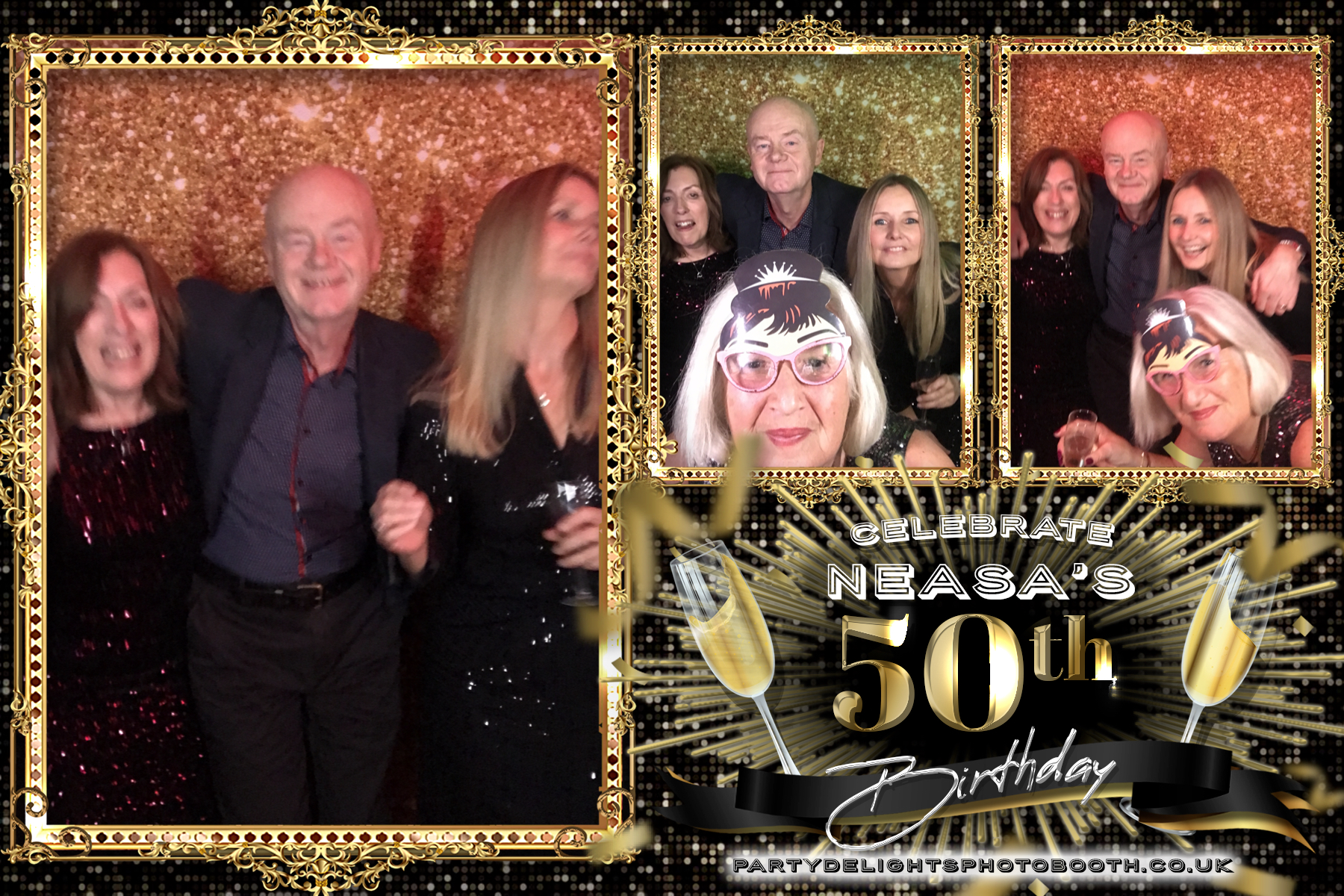 Neasa's 50th Birthday | View more photos from the event at gallery.partydelightsphotobooth.co.uk/u/PartyDelightsPhotoBooth/Neasas-50th-Birthday