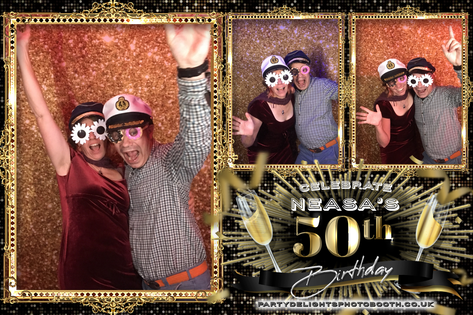 Neasa's 50th Birthday | View more photos from the event at gallery.partydelightsphotobooth.co.uk/u/PartyDelightsPhotoBooth/Neasas-50th-Birthday