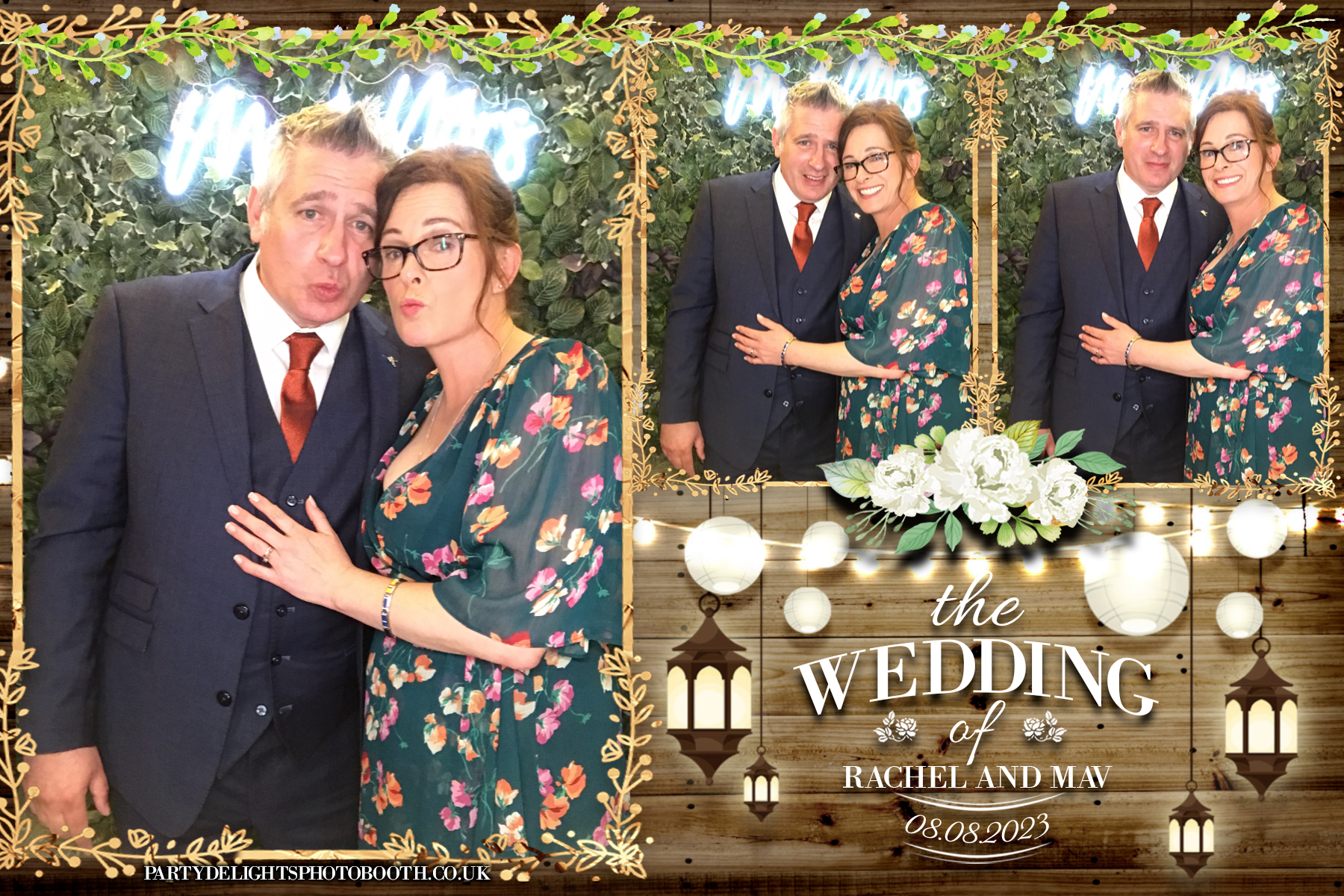 Rachel and David's wedding | View more photos from the event at gallery.partydelightsphotobooth.co.uk/u/PartyDelightsPhotoBooth/Rachel-and-Davids-wedding
