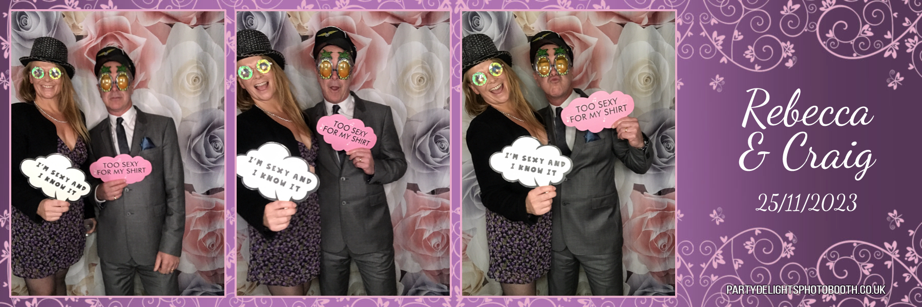 Rebecca and Craig’s wedding | View more photos from the event at gallery.partydelightsphotobooth.co.uk/u/PartyDelightsPhotoBooth/Rebecca-and-Craig’s-wedding