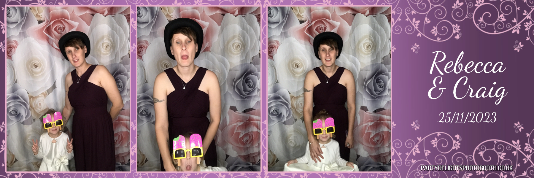 Rebecca and Craig’s wedding | View more photos from the event at gallery.partydelightsphotobooth.co.uk/u/PartyDelightsPhotoBooth/Rebecca-and-Craig’s-wedding