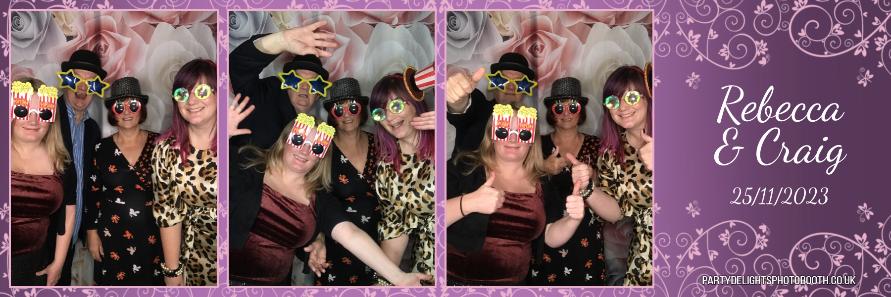 Rebecca and Craig’s wedding | View more photos from the event at gallery.partydelightsphotobooth.co.uk/u/PartyDelightsPhotoBooth/Rebecca-and-Craig’s-wedding