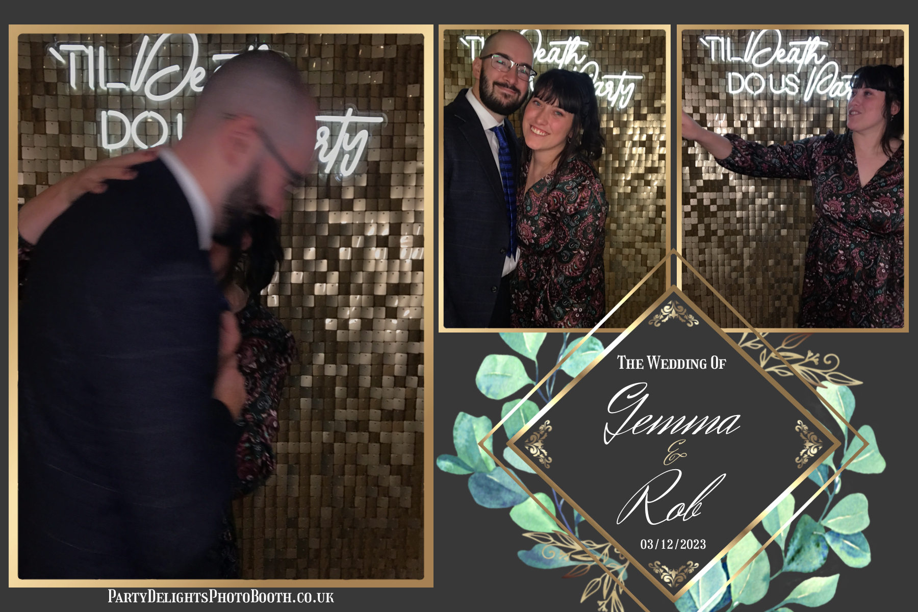 Rob and Gemma’s Wedding | View more photos from the event at gallery.partydelightsphotobooth.co.uk/u/PartyDelightsPhotoBooth/Rob-and-Gemma’s-Wedding