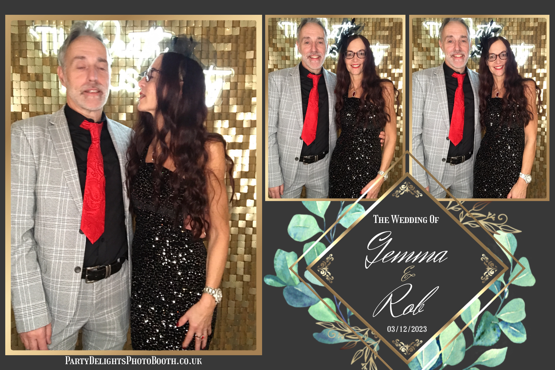 Rob and Gemma’s Wedding | View more photos from the event at gallery.partydelightsphotobooth.co.uk/u/PartyDelightsPhotoBooth/Rob-and-Gemma’s-Wedding
