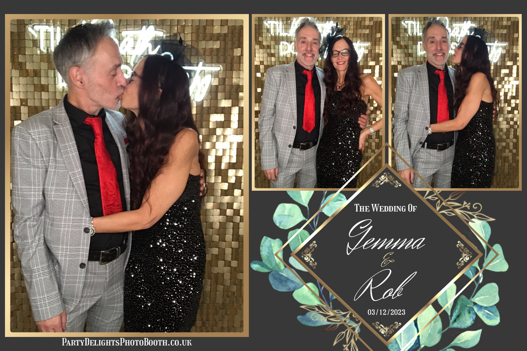 Rob and Gemma’s Wedding | View more photos from the event at gallery.partydelightsphotobooth.co.uk/u/PartyDelightsPhotoBooth/Rob-and-Gemma’s-Wedding