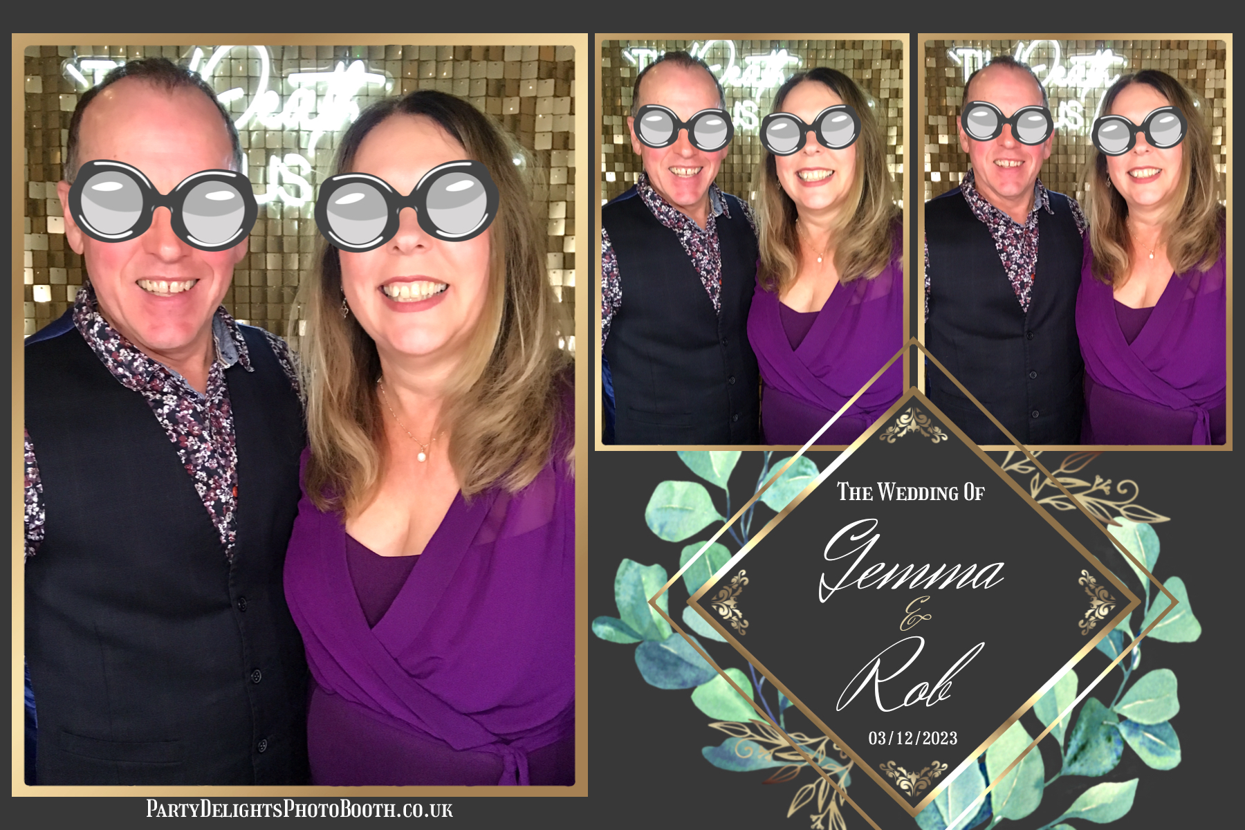 Rob and Gemma’s Wedding | View more photos from the event at gallery.partydelightsphotobooth.co.uk/u/PartyDelightsPhotoBooth/Rob-and-Gemma’s-Wedding