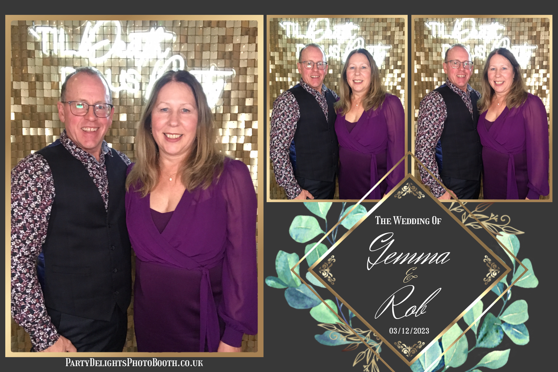 Rob and Gemma’s Wedding | View more photos from the event at gallery.partydelightsphotobooth.co.uk/u/PartyDelightsPhotoBooth/Rob-and-Gemma’s-Wedding