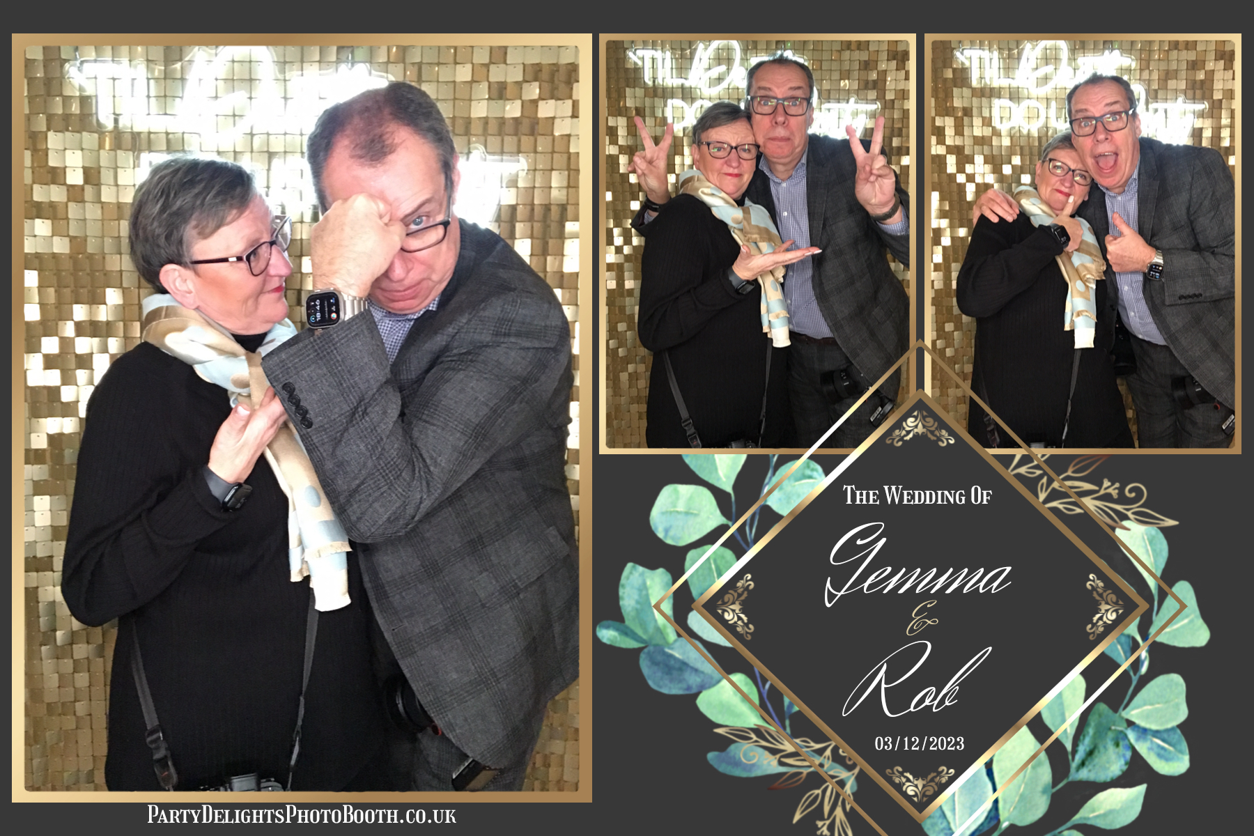 Rob and Gemma’s Wedding | View more photos from the event at gallery.partydelightsphotobooth.co.uk/u/PartyDelightsPhotoBooth/Rob-and-Gemma’s-Wedding
