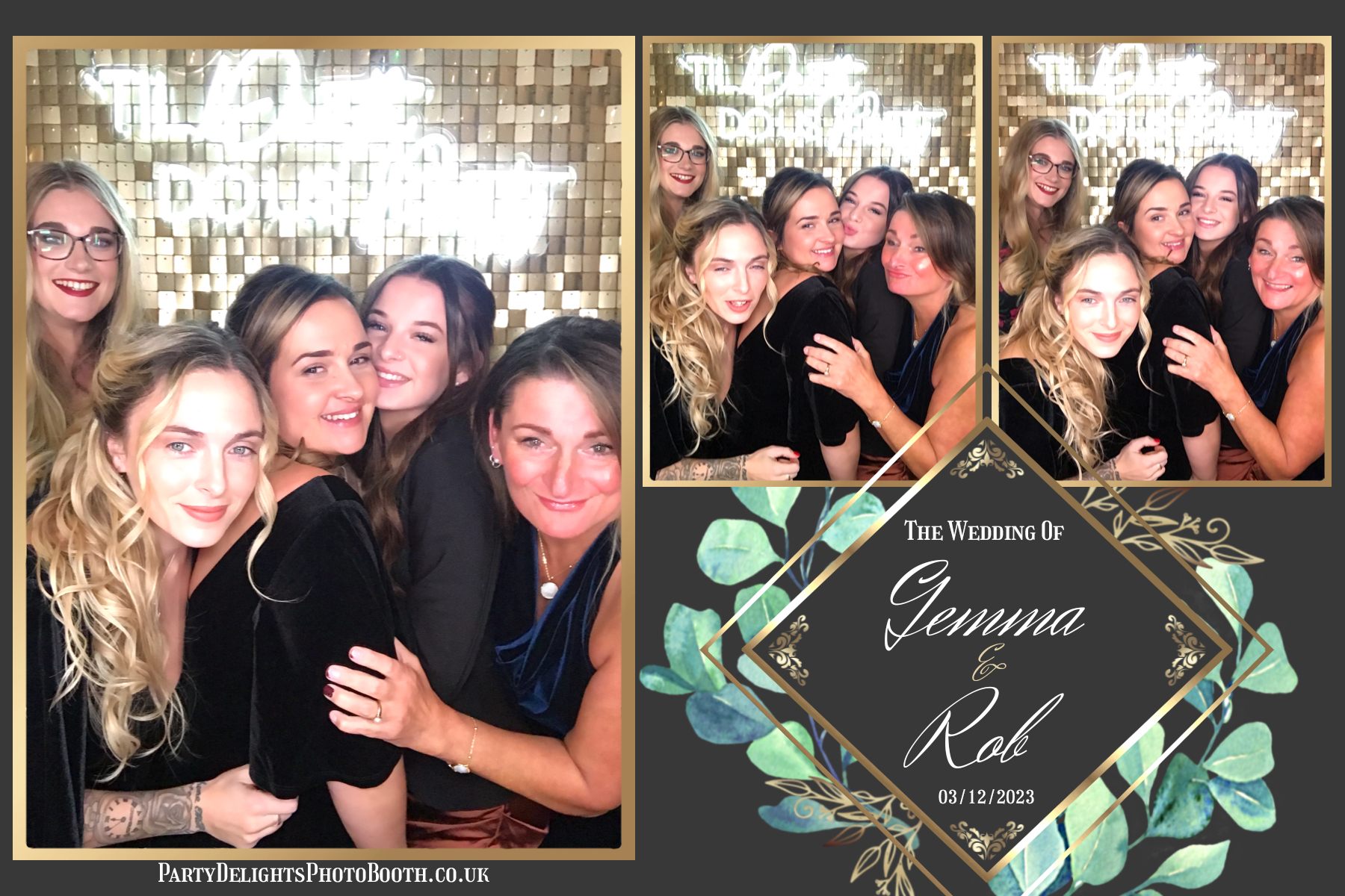 Rob and Gemma’s Wedding | View more photos from the event at gallery.partydelightsphotobooth.co.uk/u/PartyDelightsPhotoBooth/Rob-and-Gemma’s-Wedding