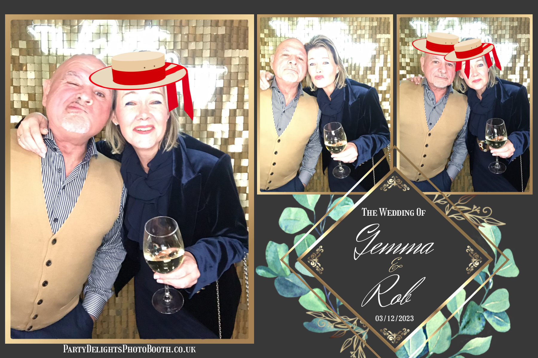 Rob and Gemma’s Wedding | View more photos from the event at gallery.partydelightsphotobooth.co.uk/u/PartyDelightsPhotoBooth/Rob-and-Gemma’s-Wedding