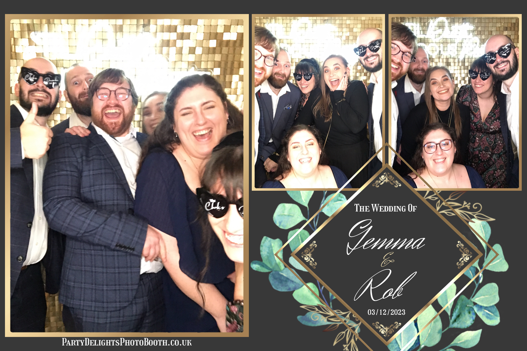 Rob and Gemma’s Wedding | View more photos from the event at gallery.partydelightsphotobooth.co.uk/u/PartyDelightsPhotoBooth/Rob-and-Gemma’s-Wedding