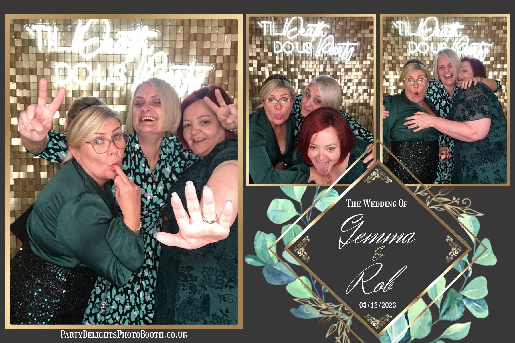Rob and Gemma’s Wedding | View more photos from the event at gallery.partydelightsphotobooth.co.uk/u/PartyDelightsPhotoBooth/Rob-and-Gemma’s-Wedding