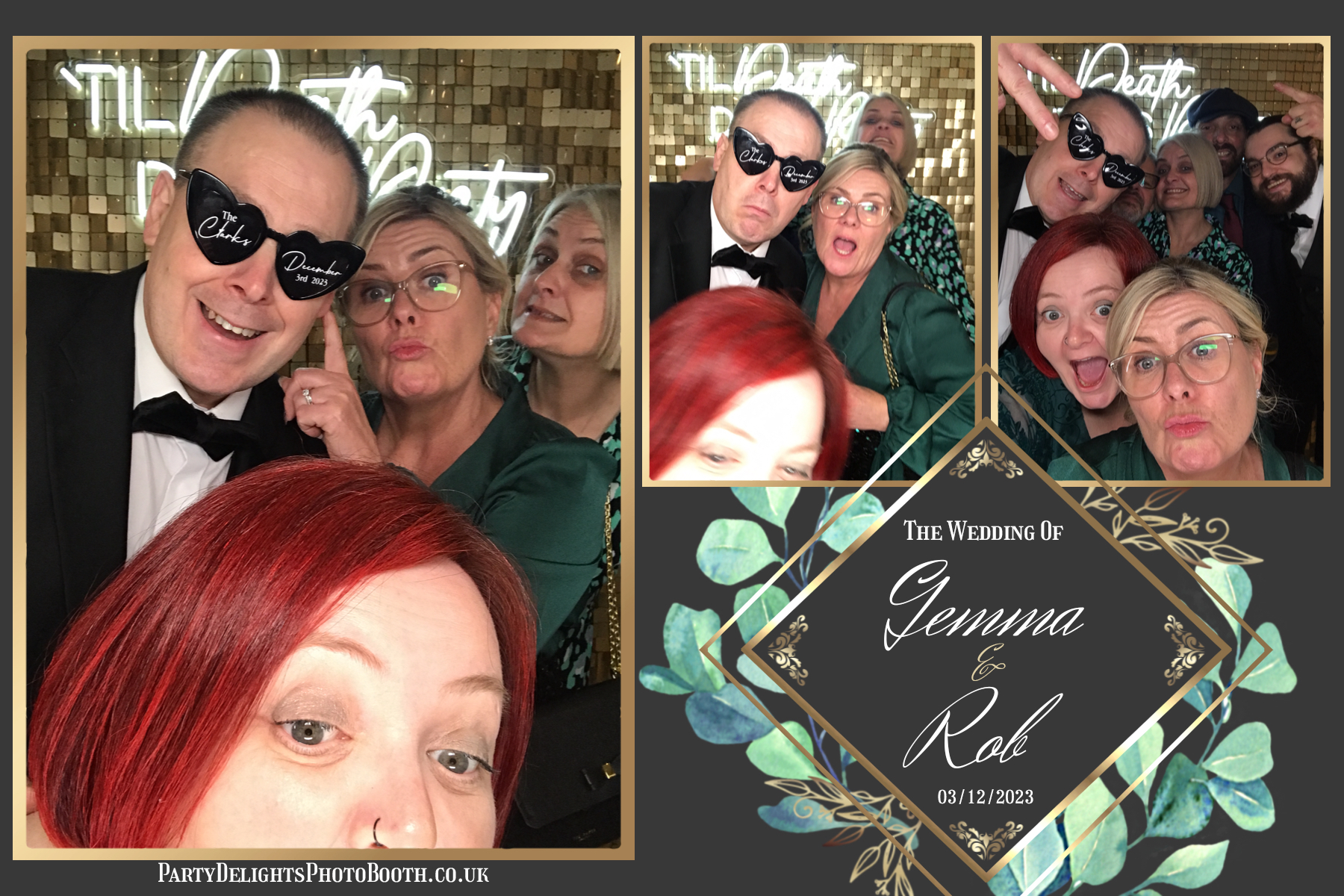 Rob and Gemma’s Wedding | View more photos from the event at gallery.partydelightsphotobooth.co.uk/u/PartyDelightsPhotoBooth/Rob-and-Gemma’s-Wedding