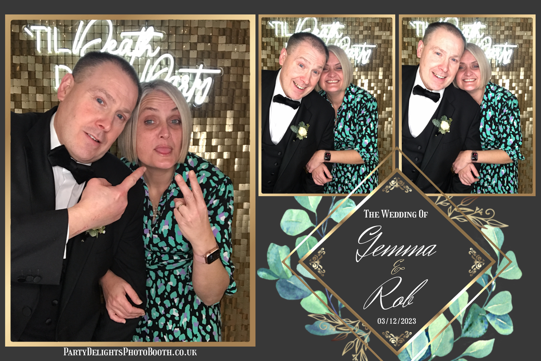 Rob and Gemma’s Wedding | View more photos from the event at gallery.partydelightsphotobooth.co.uk/u/PartyDelightsPhotoBooth/Rob-and-Gemma’s-Wedding