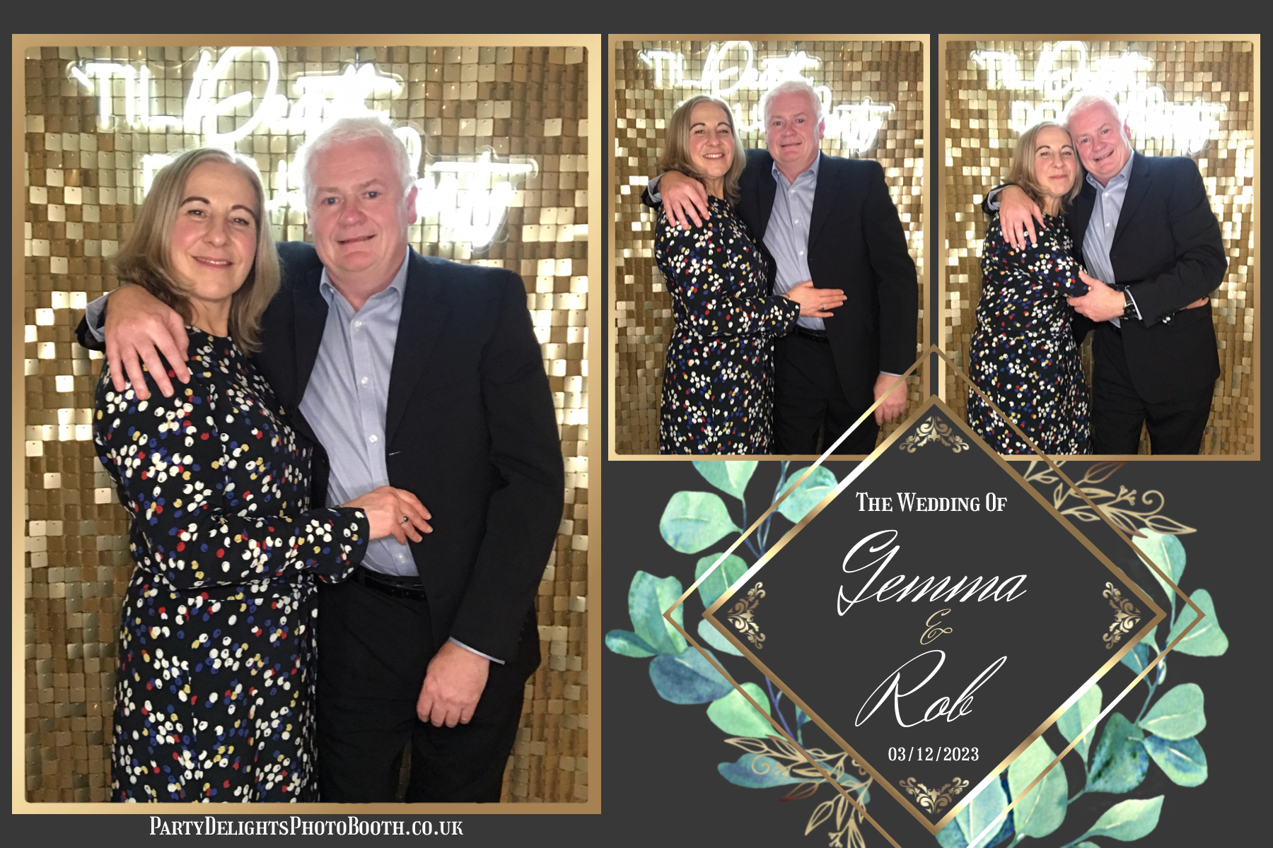 Rob and Gemma’s Wedding | View more photos from the event at gallery.partydelightsphotobooth.co.uk/u/PartyDelightsPhotoBooth/Rob-and-Gemma’s-Wedding